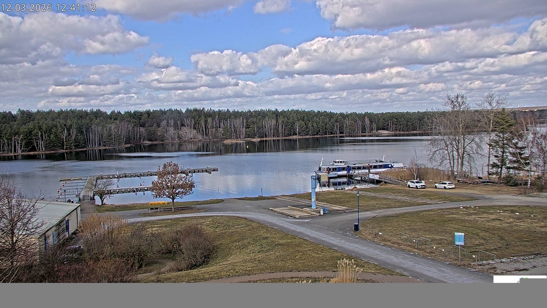 Archiv Foto Webcam Senftenberger See - Hafencamp