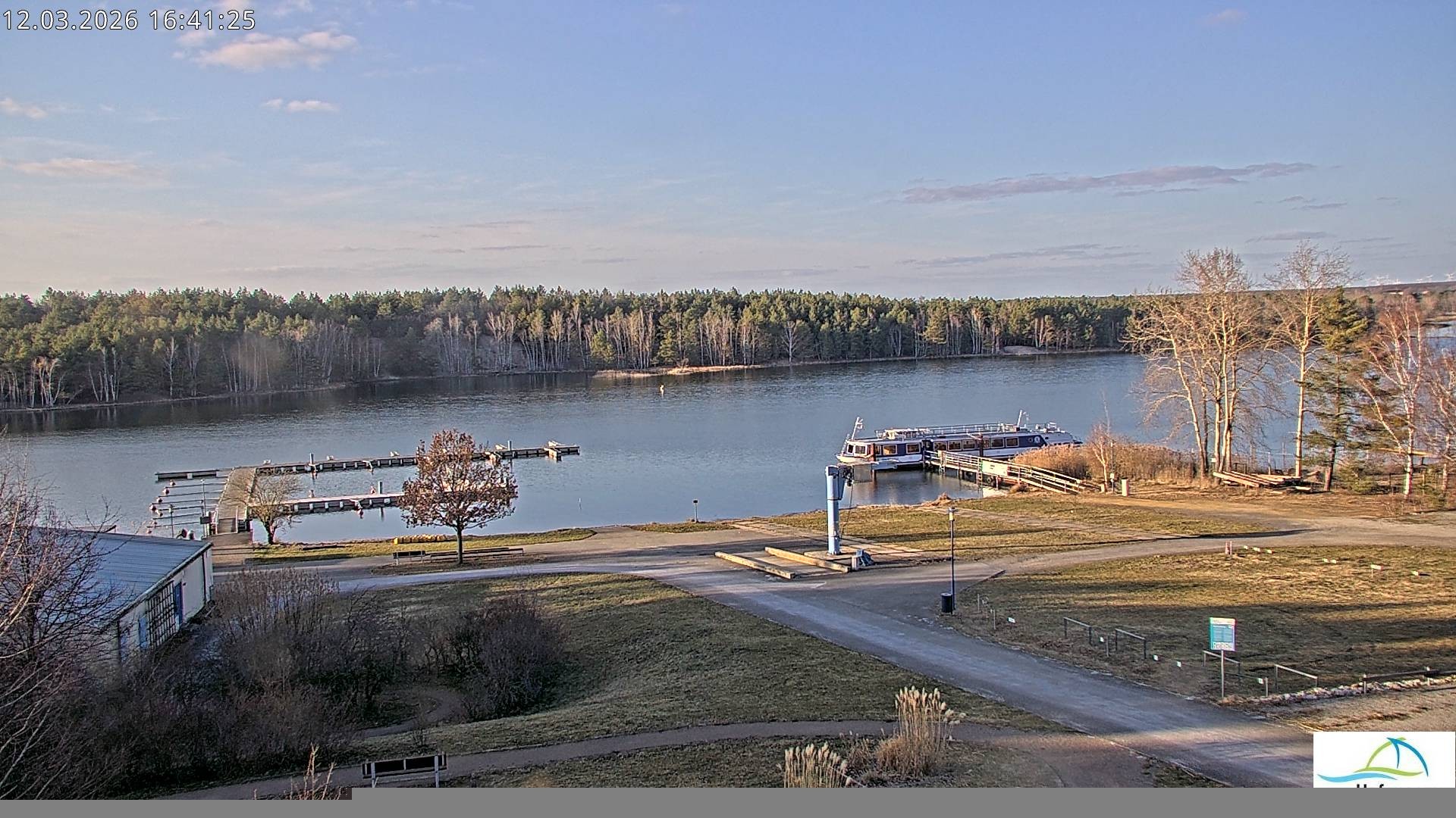 Archiv Foto Webcam Senftenberger See - Hafencamp