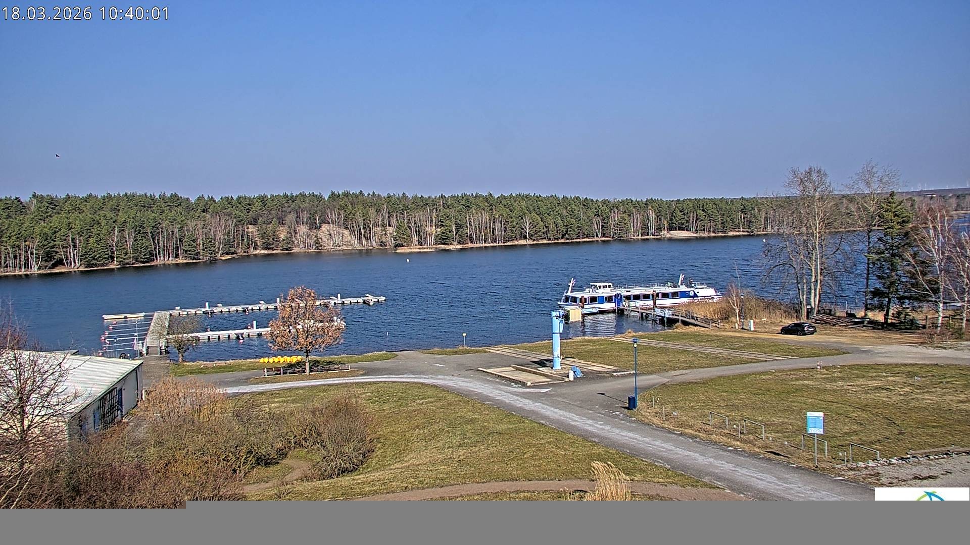 Archiv Foto Webcam Senftenberger See - Hafencamp