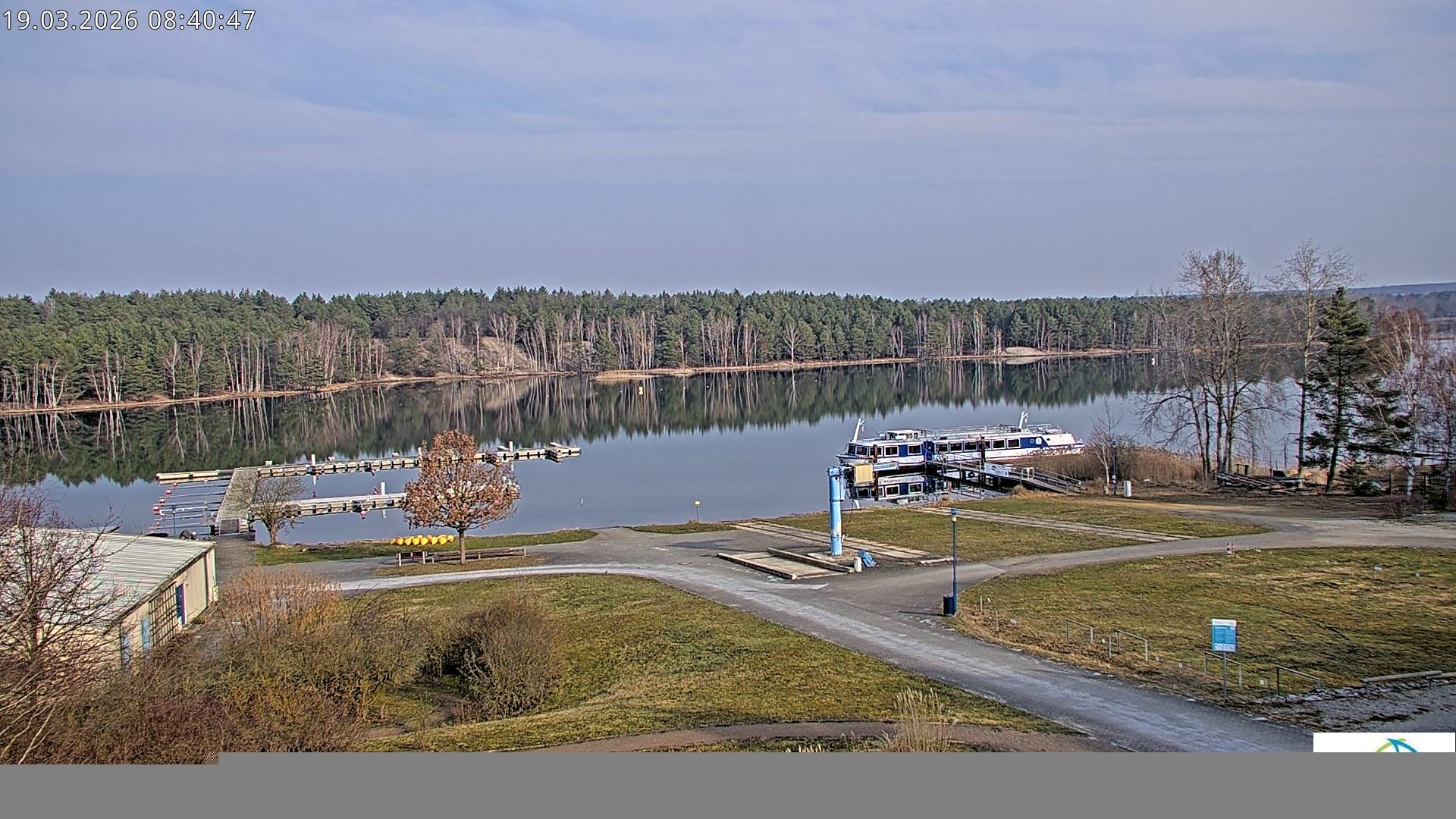 Archiv Foto Webcam Senftenberger See - Hafencamp
