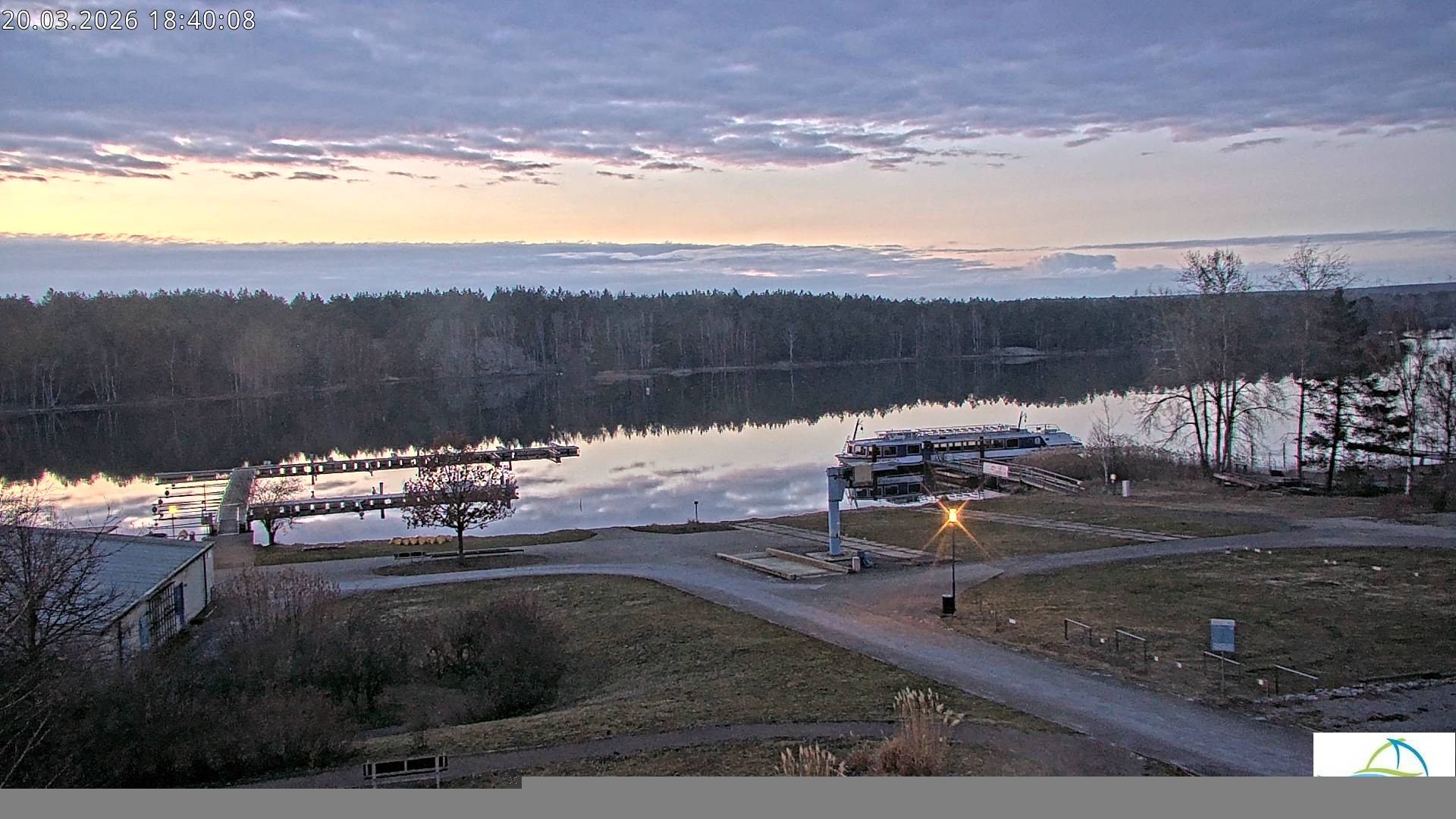 Archiv Foto Webcam Senftenberger See - Hafencamp