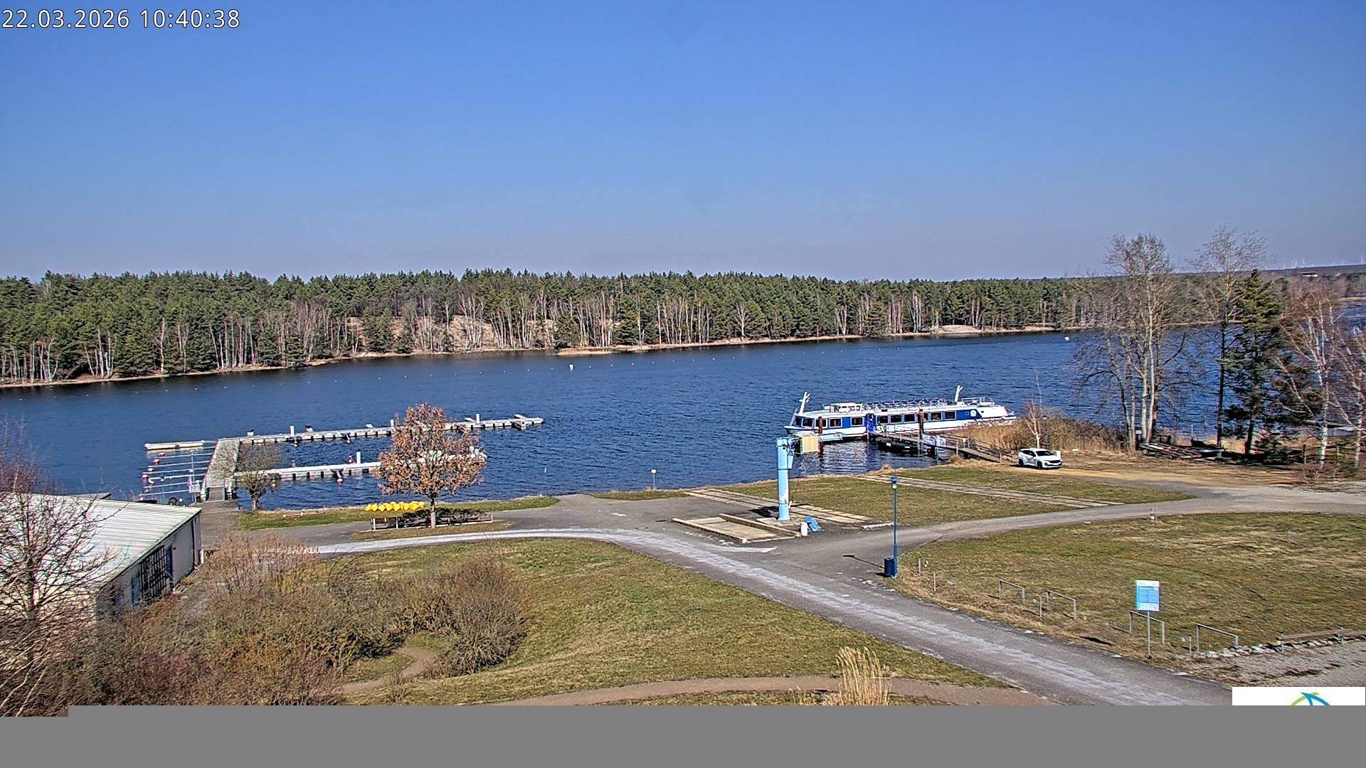 Archiv Foto Webcam Senftenberger See - Hafencamp