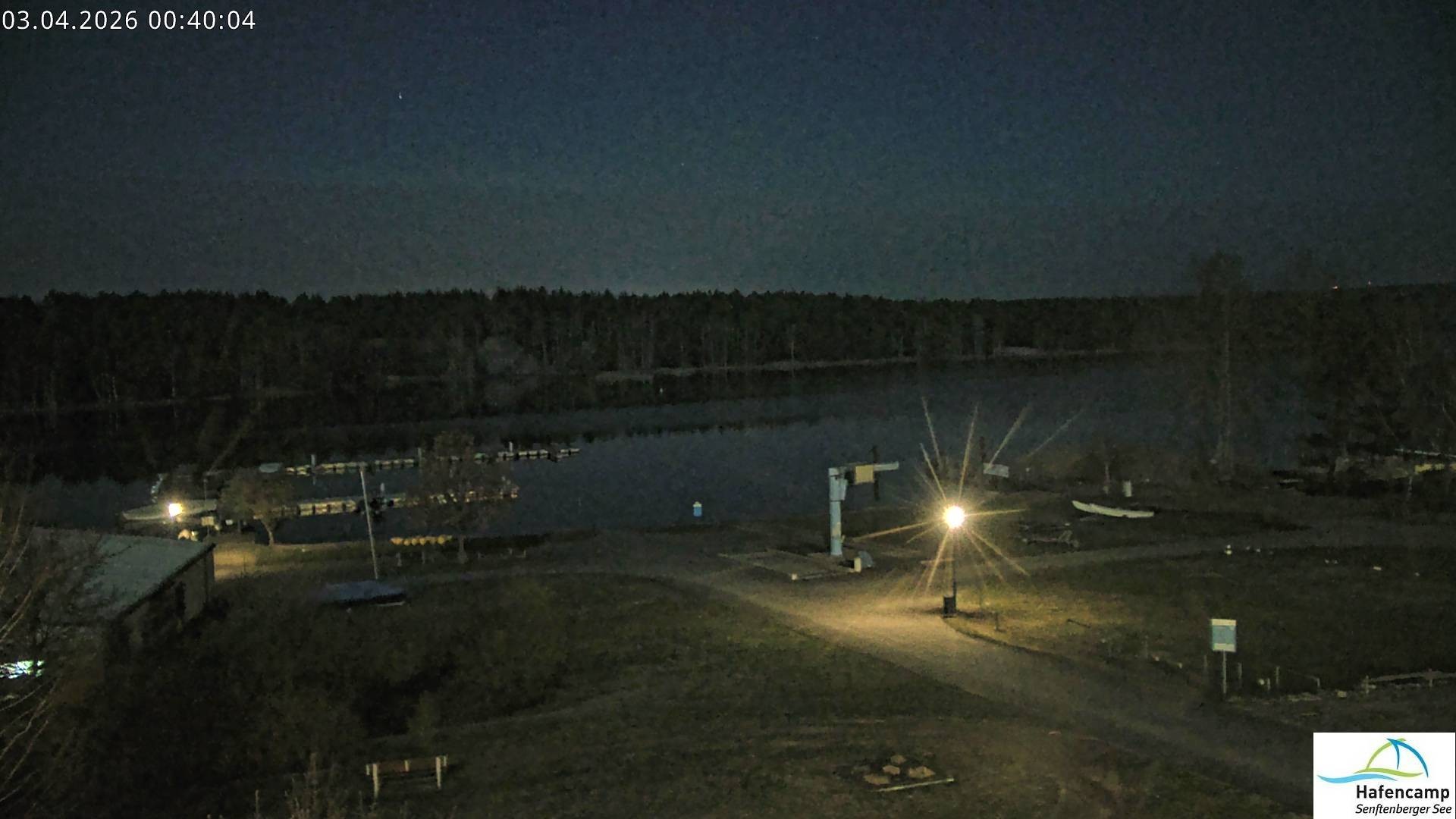 Archived image Webcam Lake Senftenberg - Camping