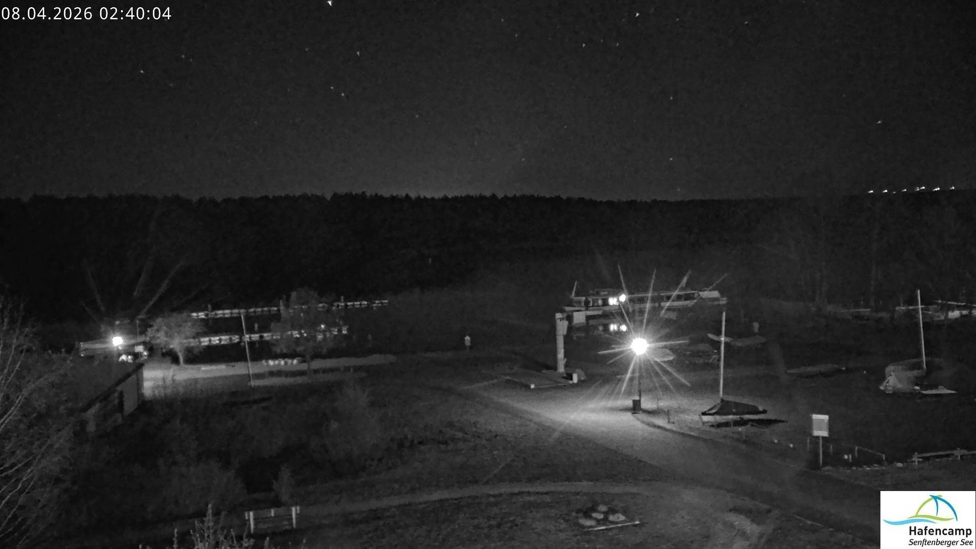 Archiv Foto Webcam Senftenberger See - Hafencamp