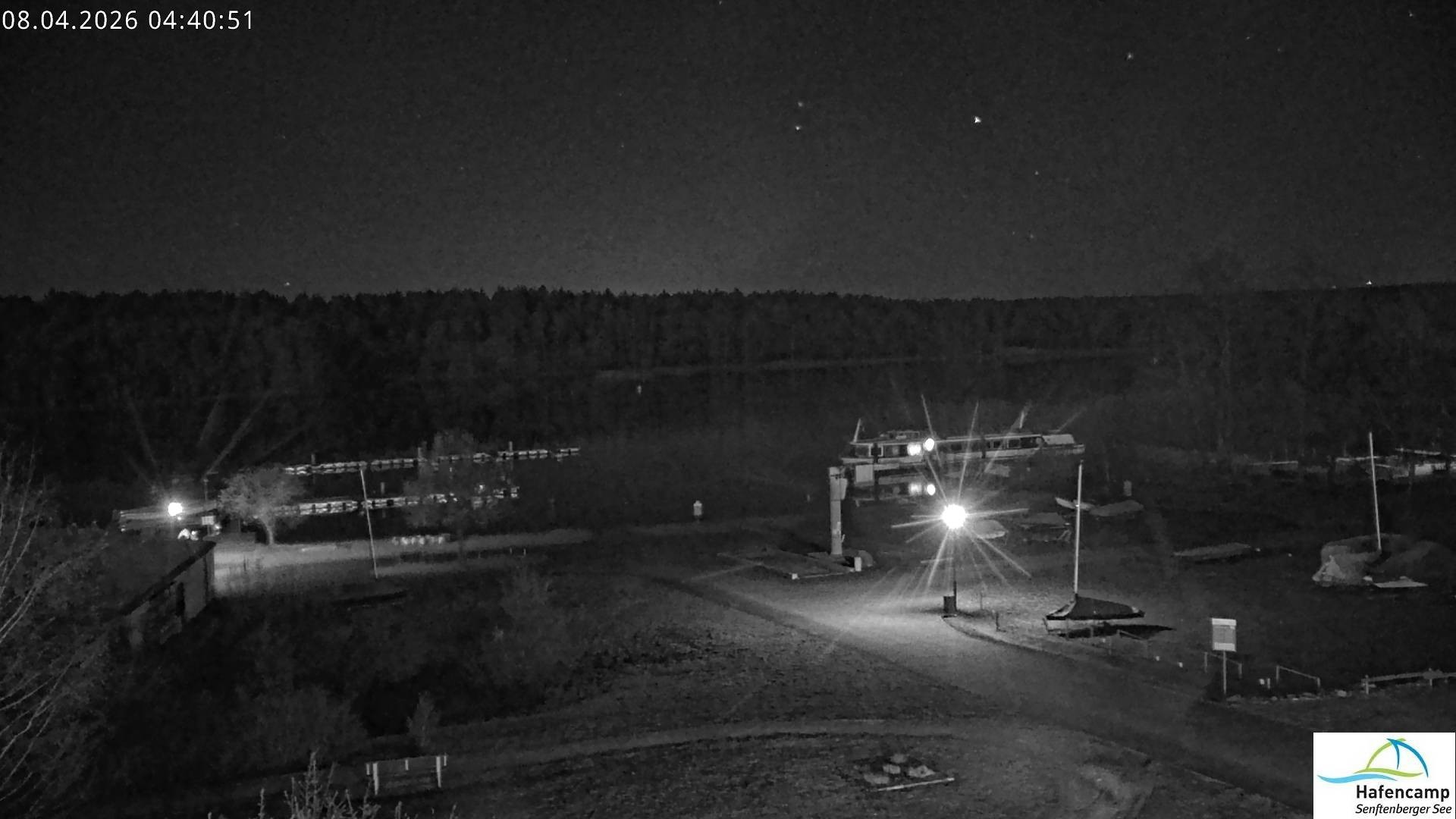 Archiv Foto Webcam Senftenberger See - Hafencamp