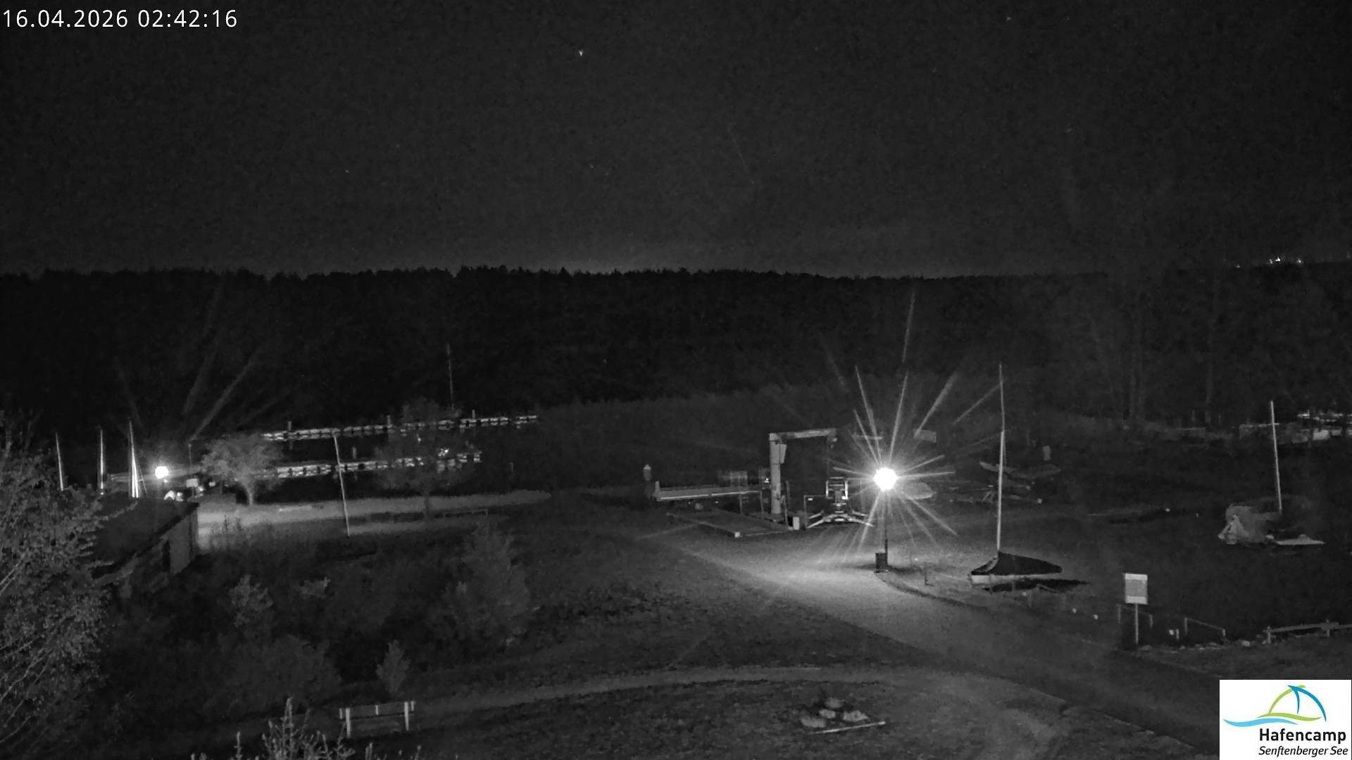 Archiv Foto Webcam Senftenberger See - Hafencamp