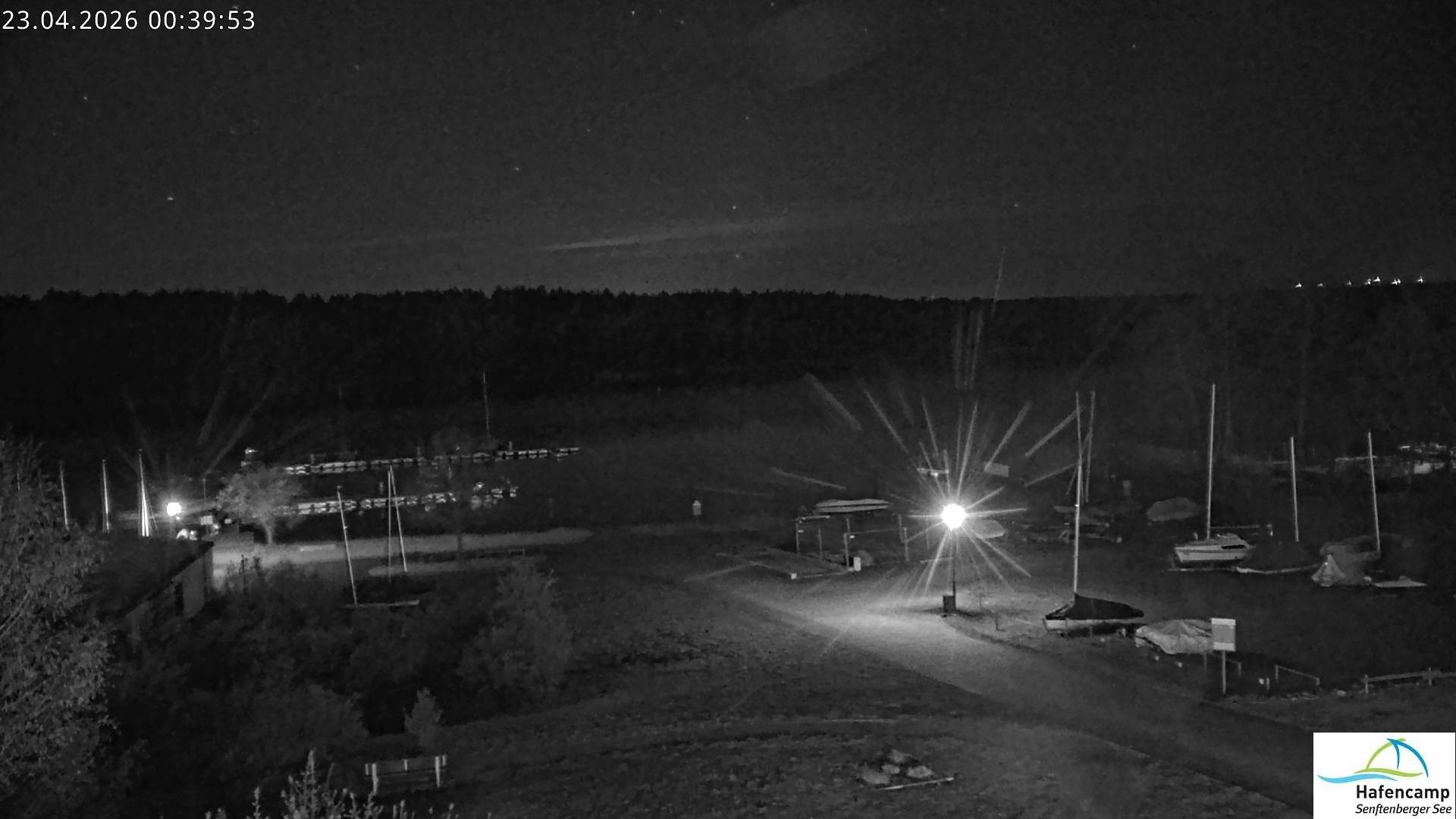 Archiv Foto Webcam Senftenberger See - Hafencamp