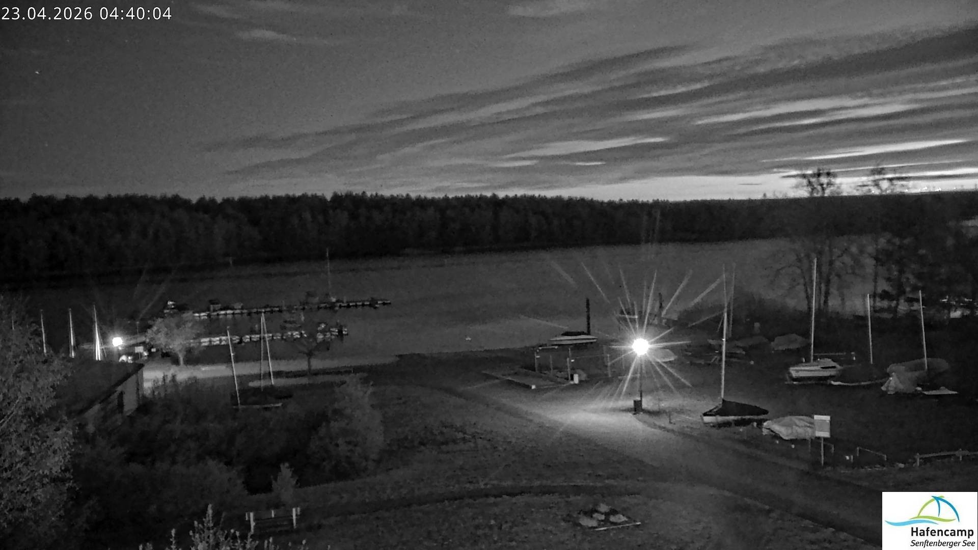 Archiv Foto Webcam Senftenberger See - Hafencamp