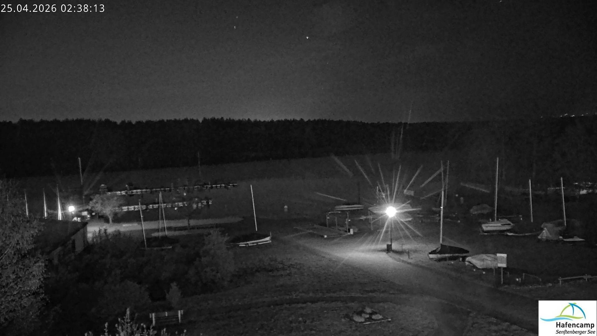 Archiv Foto Webcam Senftenberger See - Hafencamp
