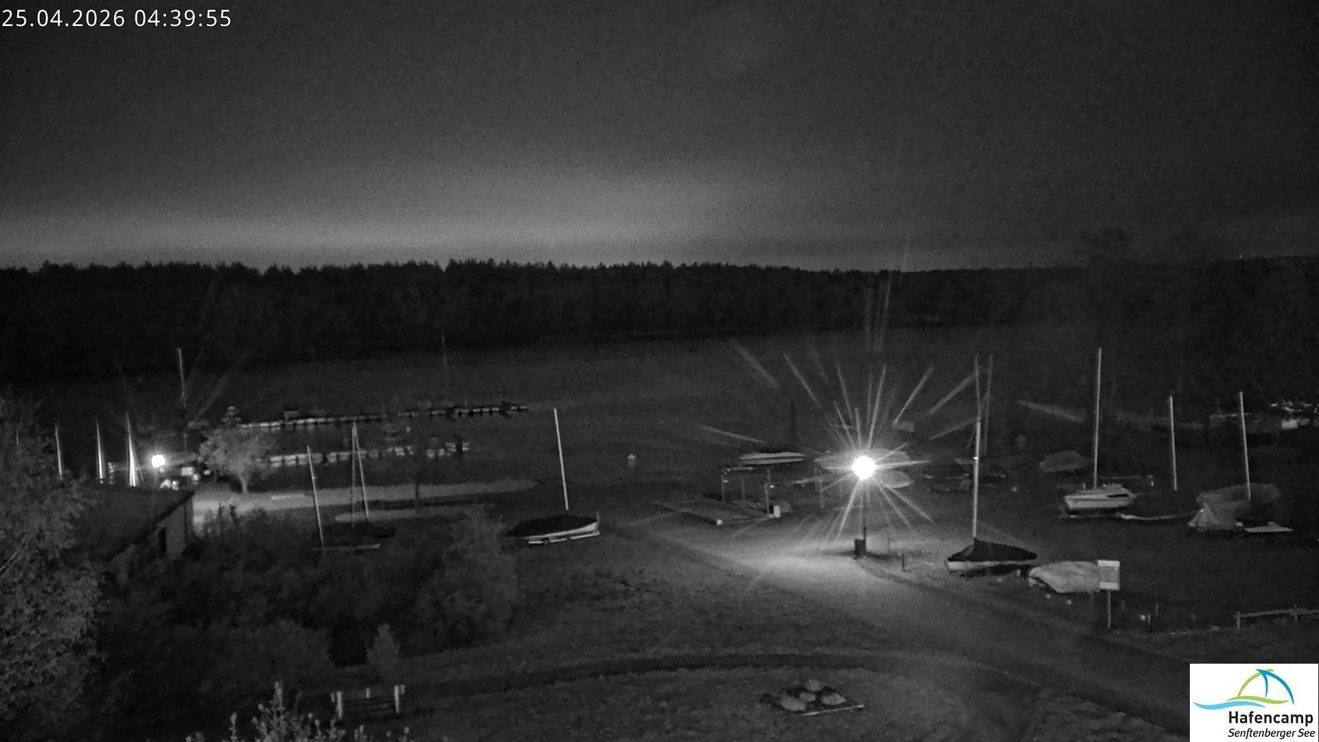 Archiv Foto Webcam Senftenberger See - Hafencamp