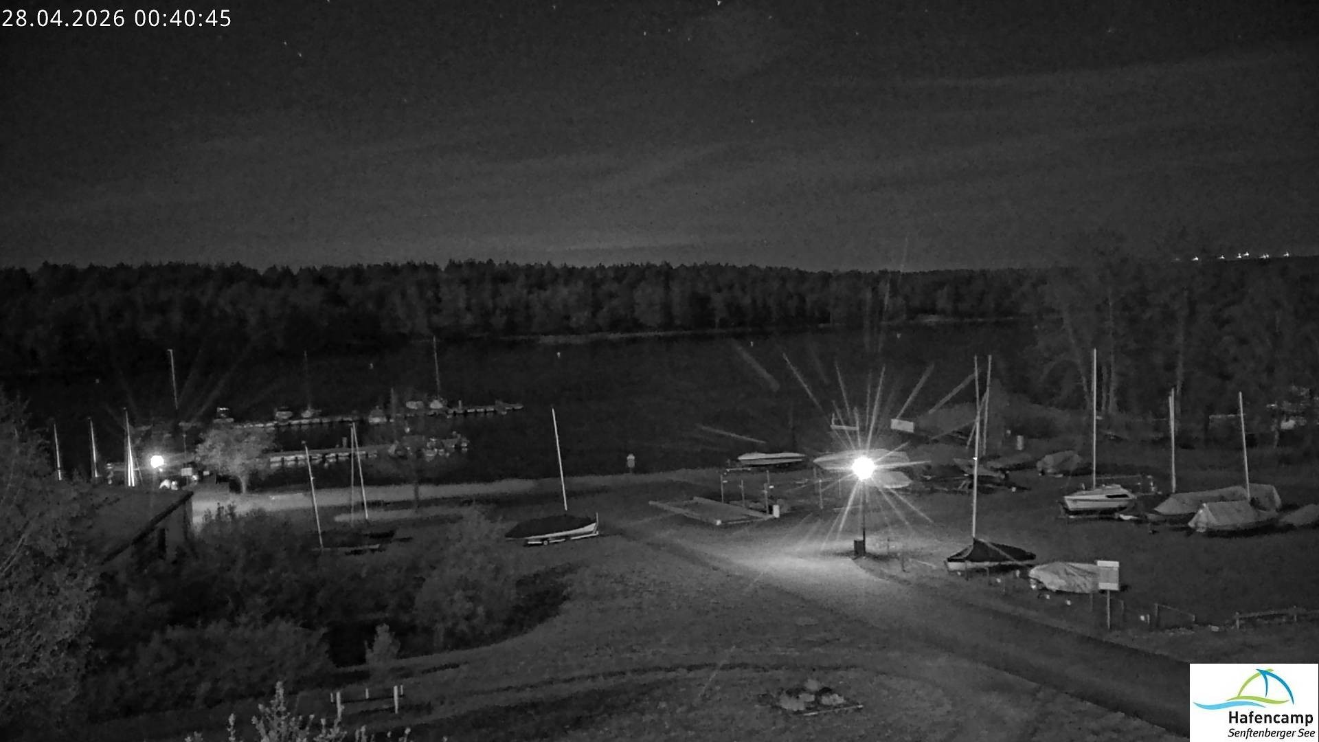 Archiv Foto Webcam Senftenberger See - Hafencamp