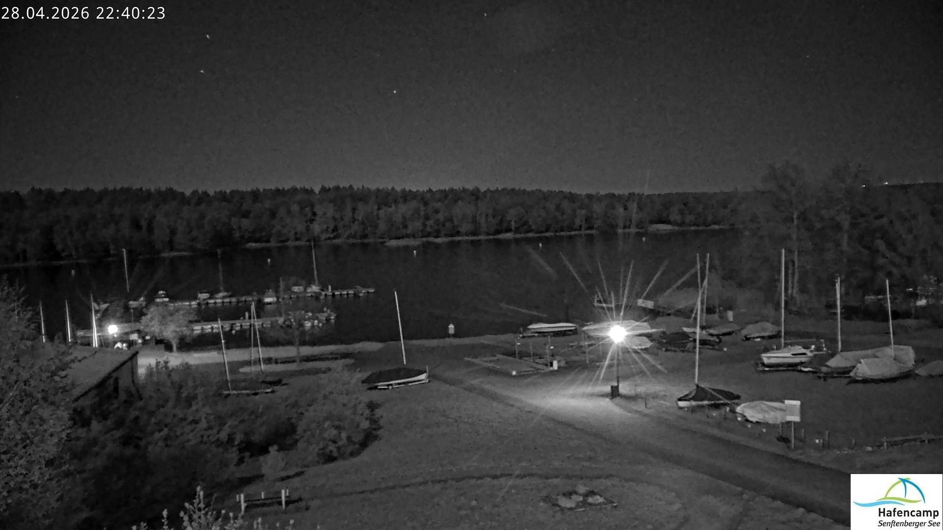Archiv Foto Webcam Senftenberger See - Hafencamp