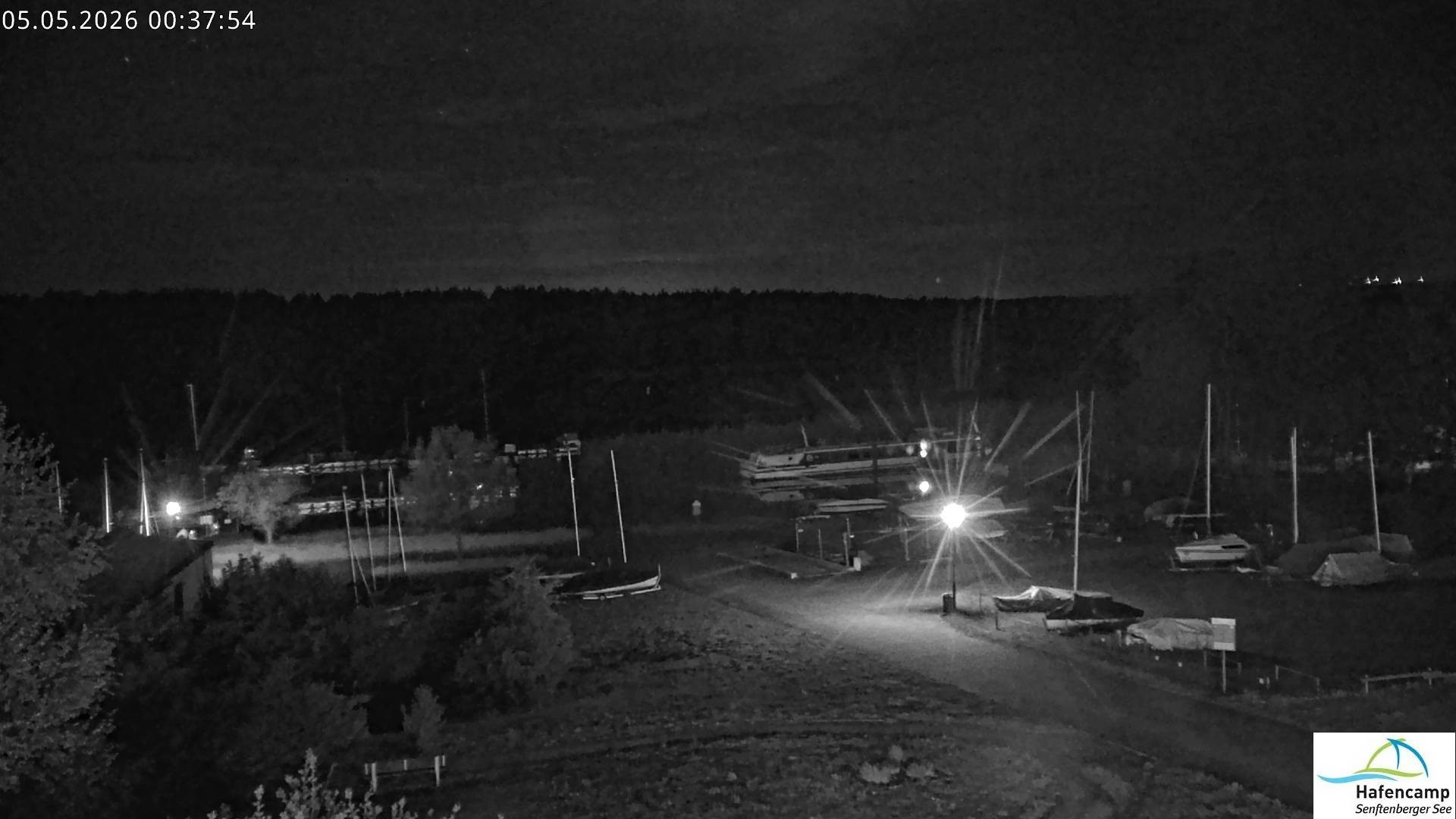 Archiv Foto Webcam Senftenberger See - Hafencamp