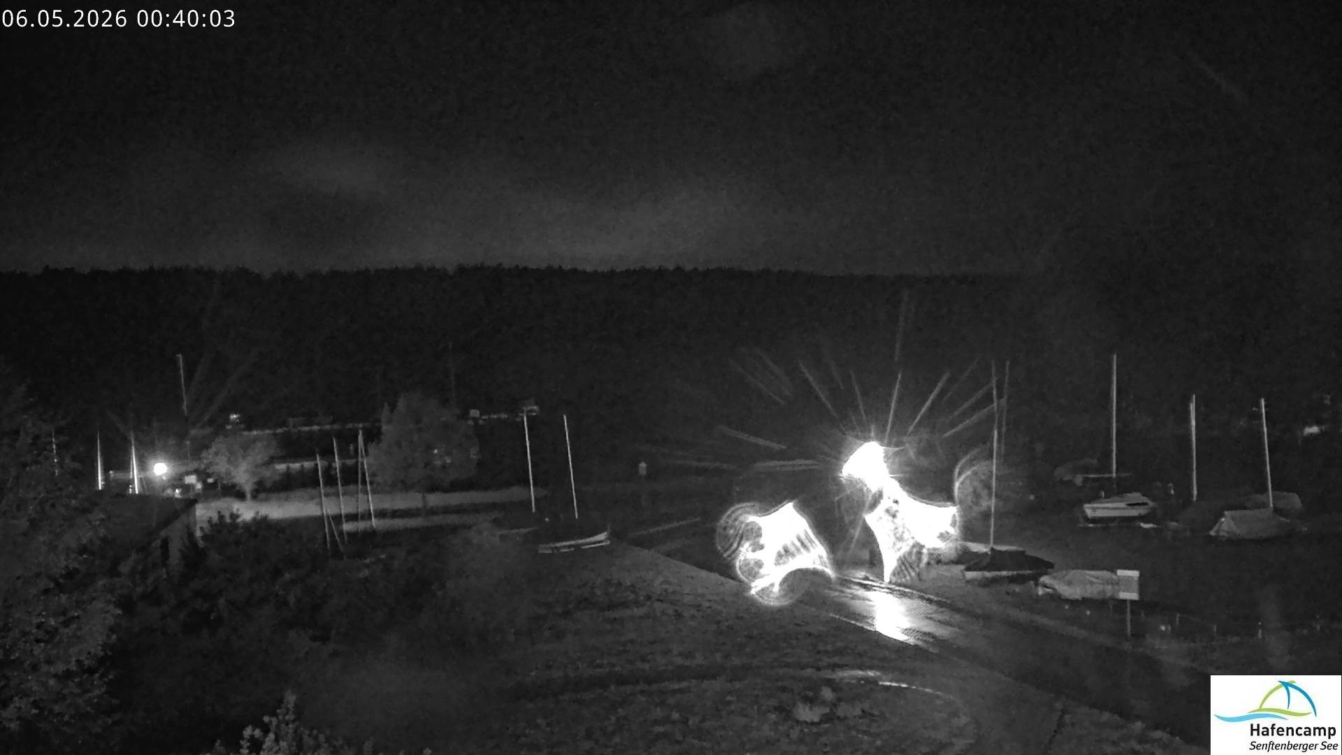 Archiv Foto Webcam Senftenberger See - Hafencamp