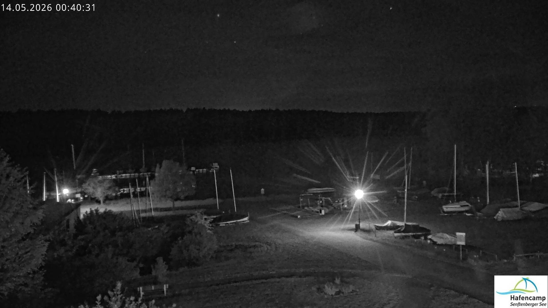 Archiv Foto Webcam Senftenberger See - Hafencamp