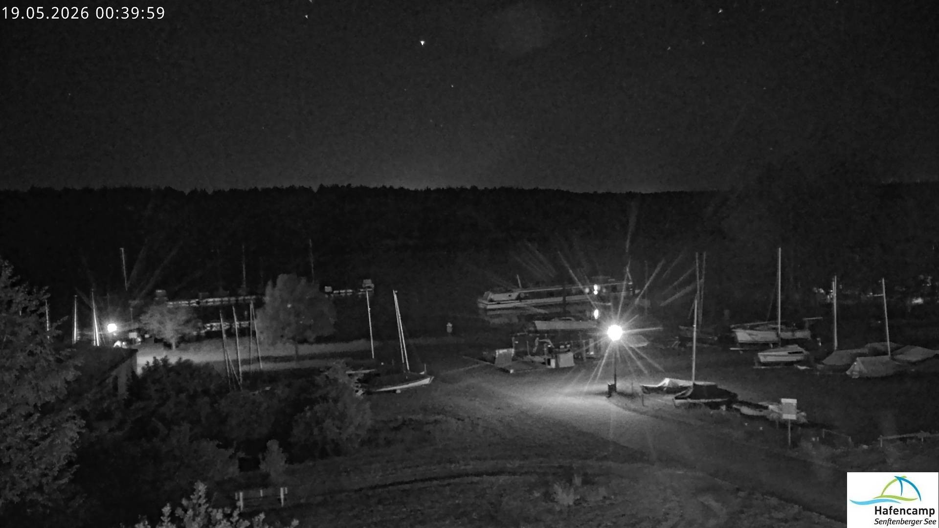 Archiv Foto Webcam Senftenberger See - Hafencamp