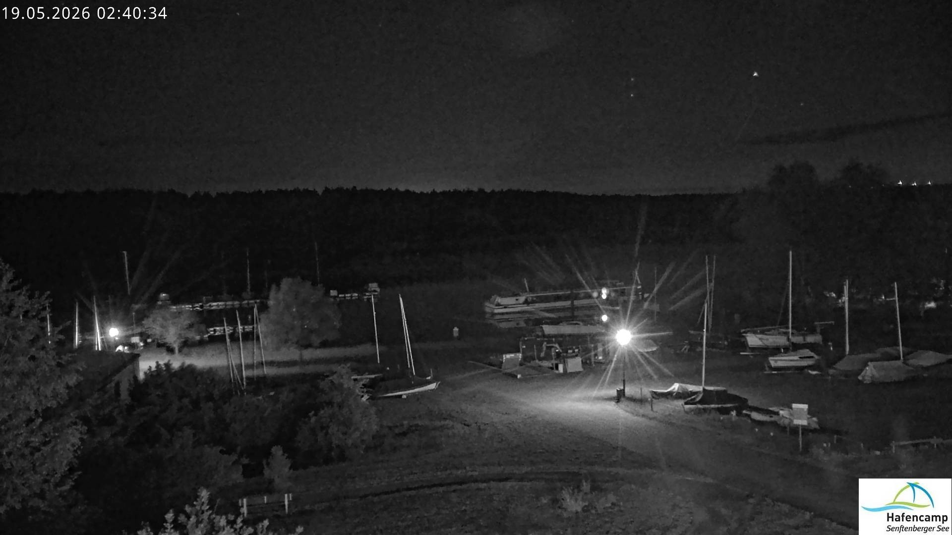 Archiv Foto Webcam Senftenberger See - Hafencamp