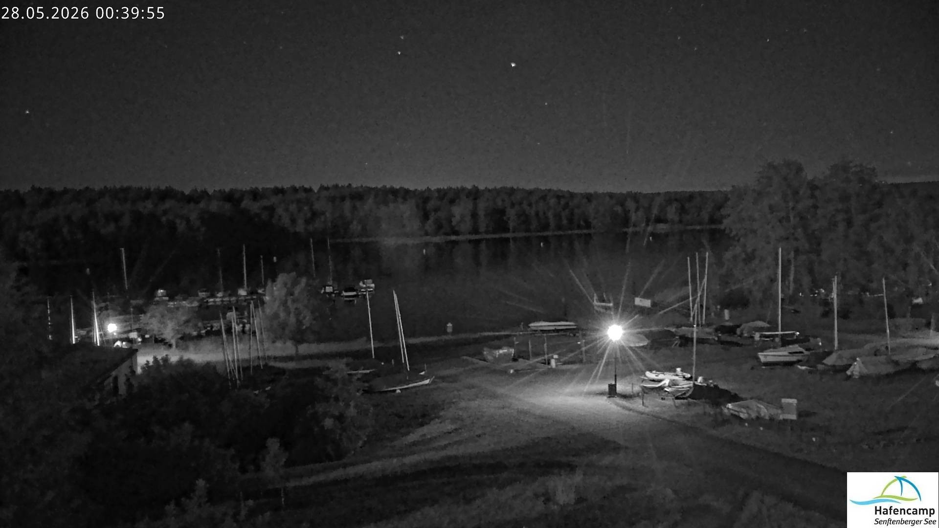Archiv Foto Webcam Senftenberger See - Hafencamp