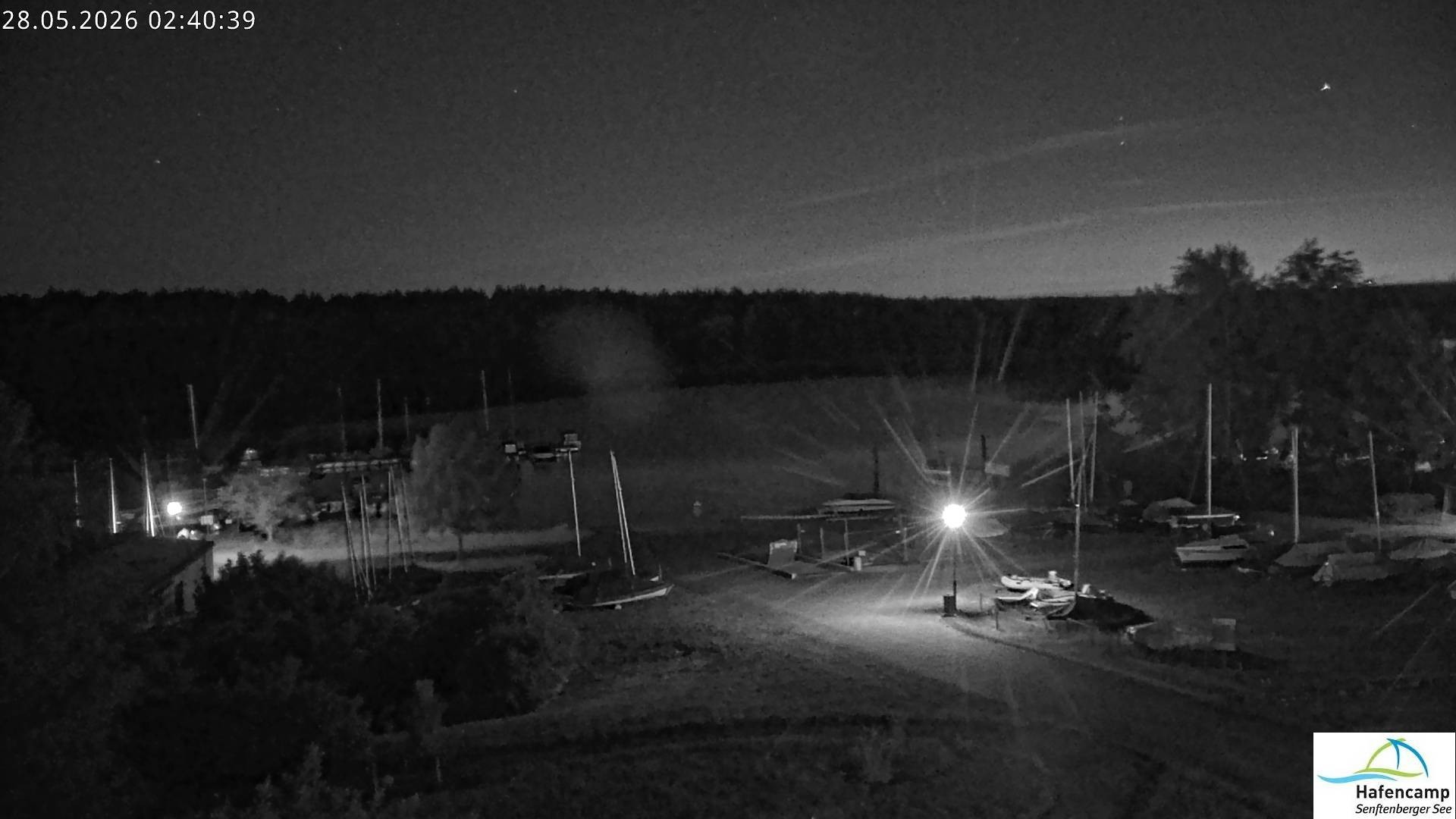 Archiv Foto Webcam Senftenberger See - Hafencamp