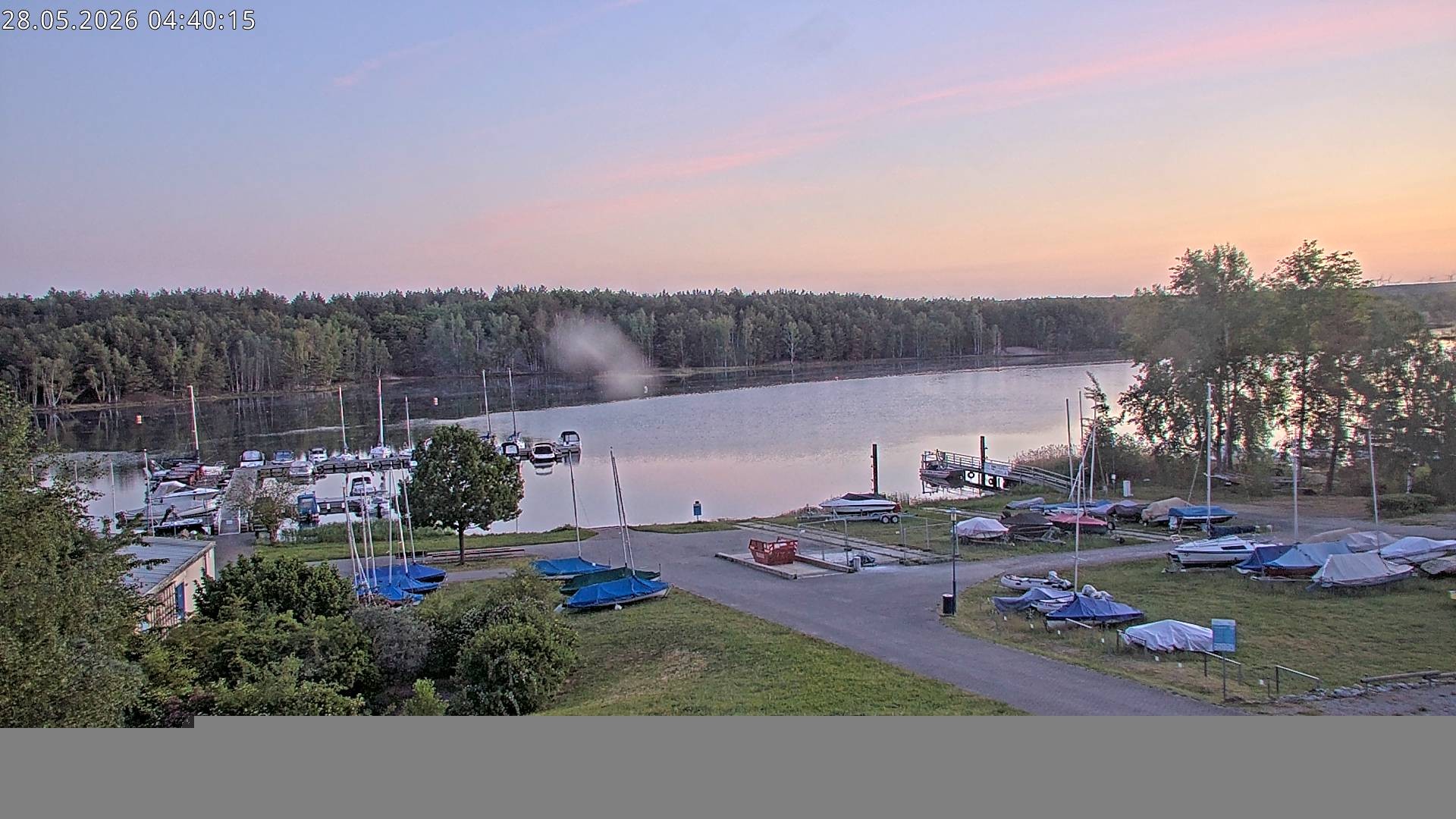 Archiv Foto Webcam Senftenberger See - Hafencamp