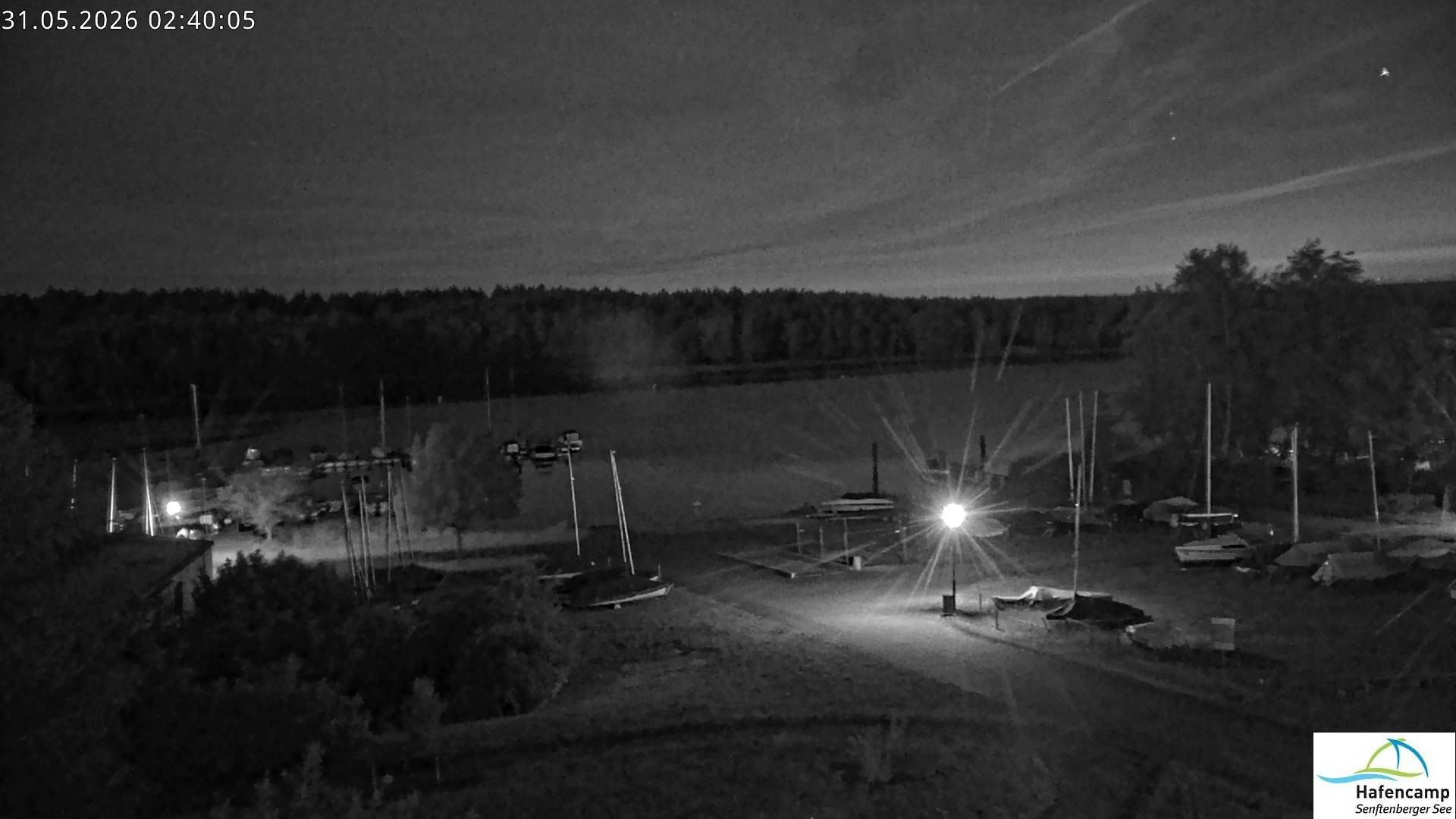 Archiv Foto Webcam Senftenberger See - Hafencamp