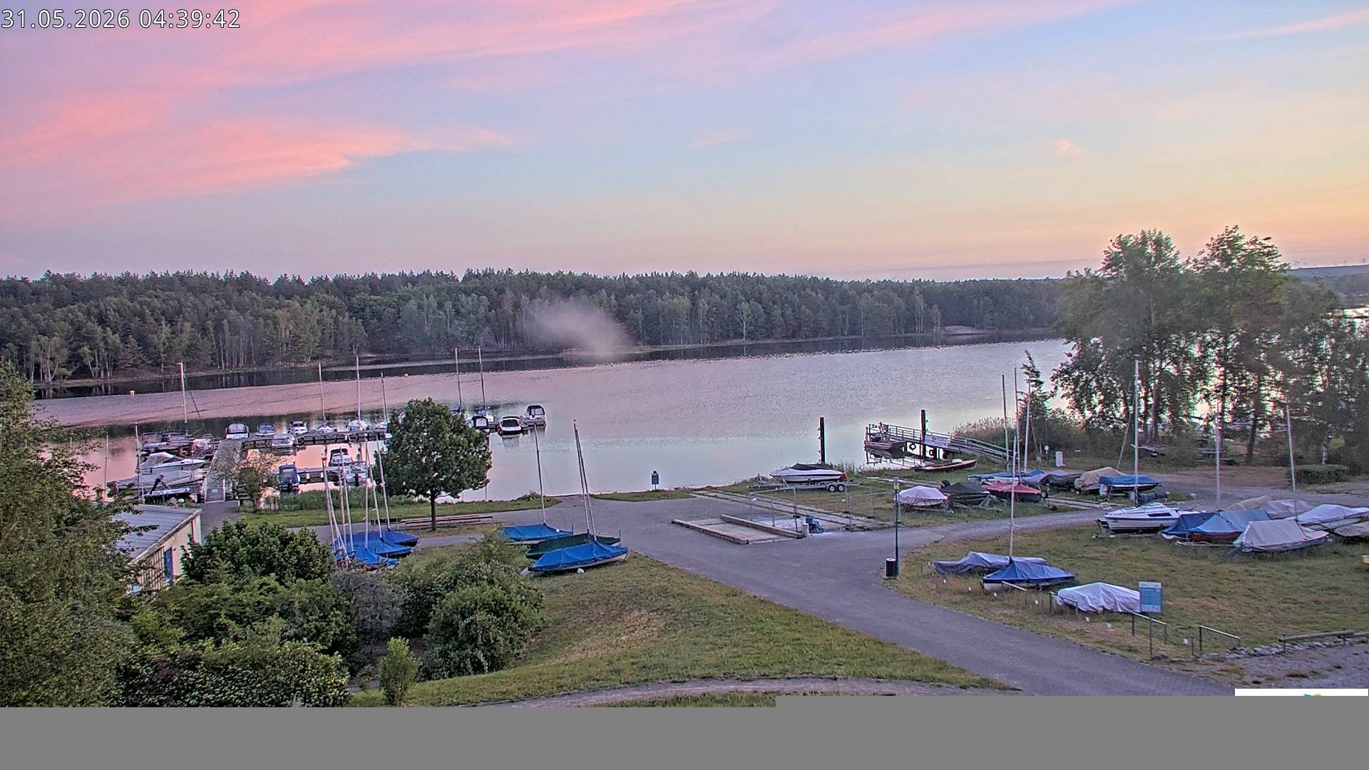 Archiv Foto Webcam Senftenberger See - Hafencamp