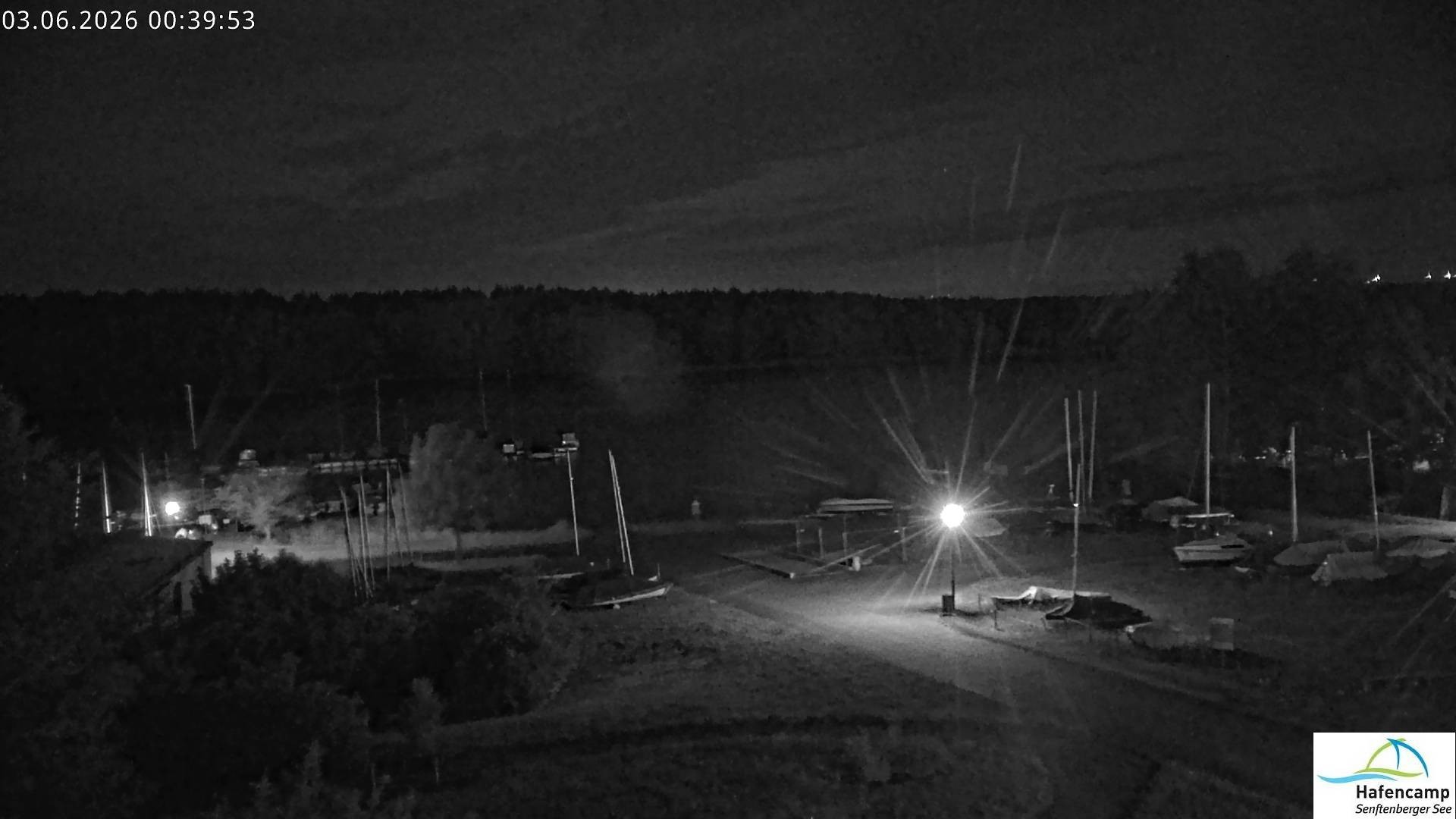 Archiv Foto Webcam Senftenberger See - Hafencamp