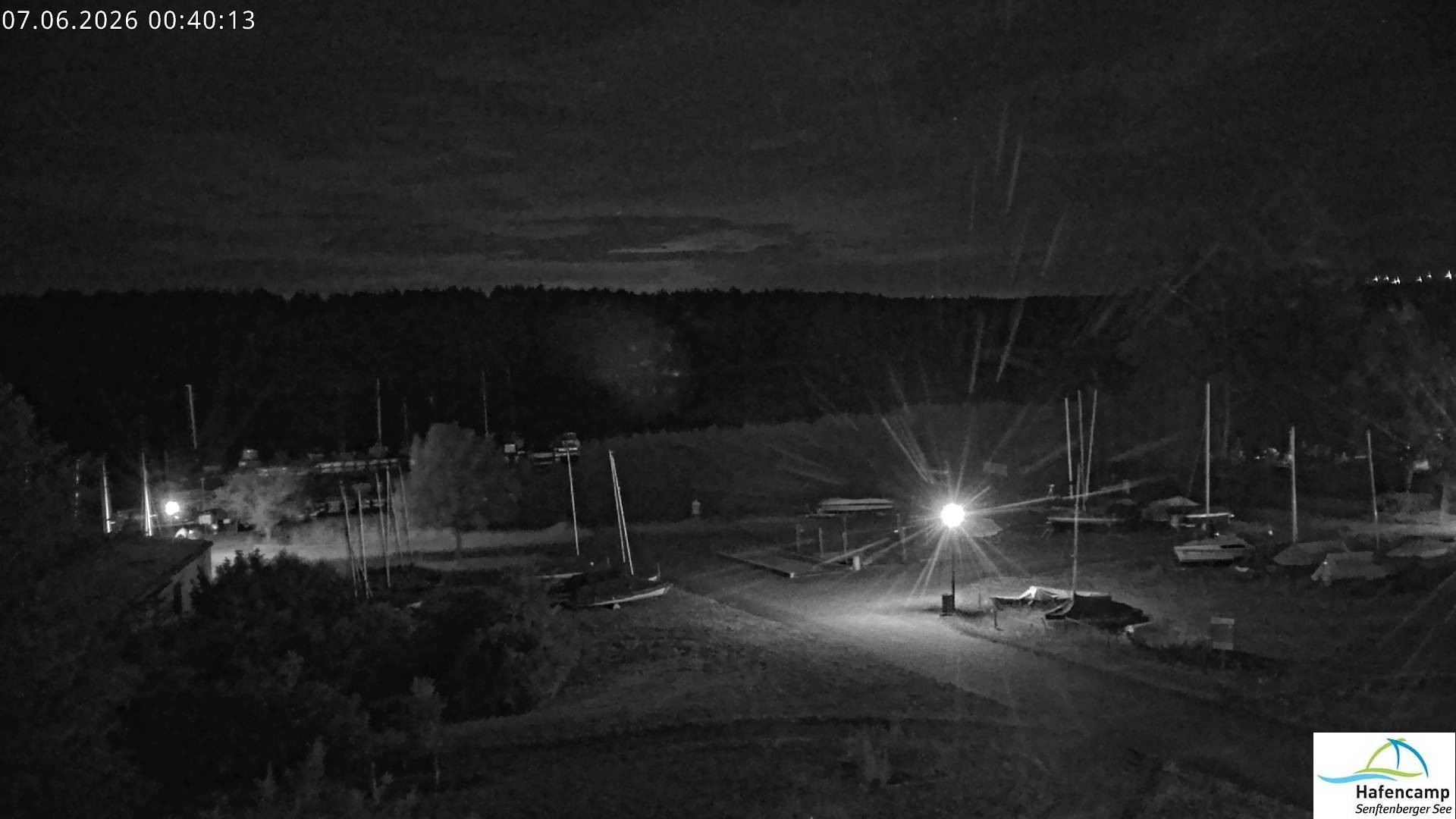 Archiv Foto Webcam Senftenberger See - Hafencamp