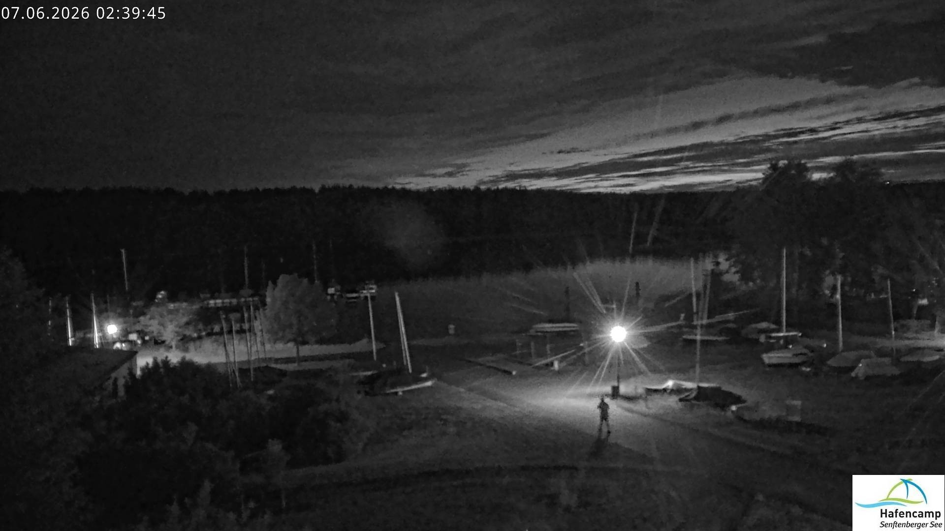 Archiv Foto Webcam Senftenberger See - Hafencamp