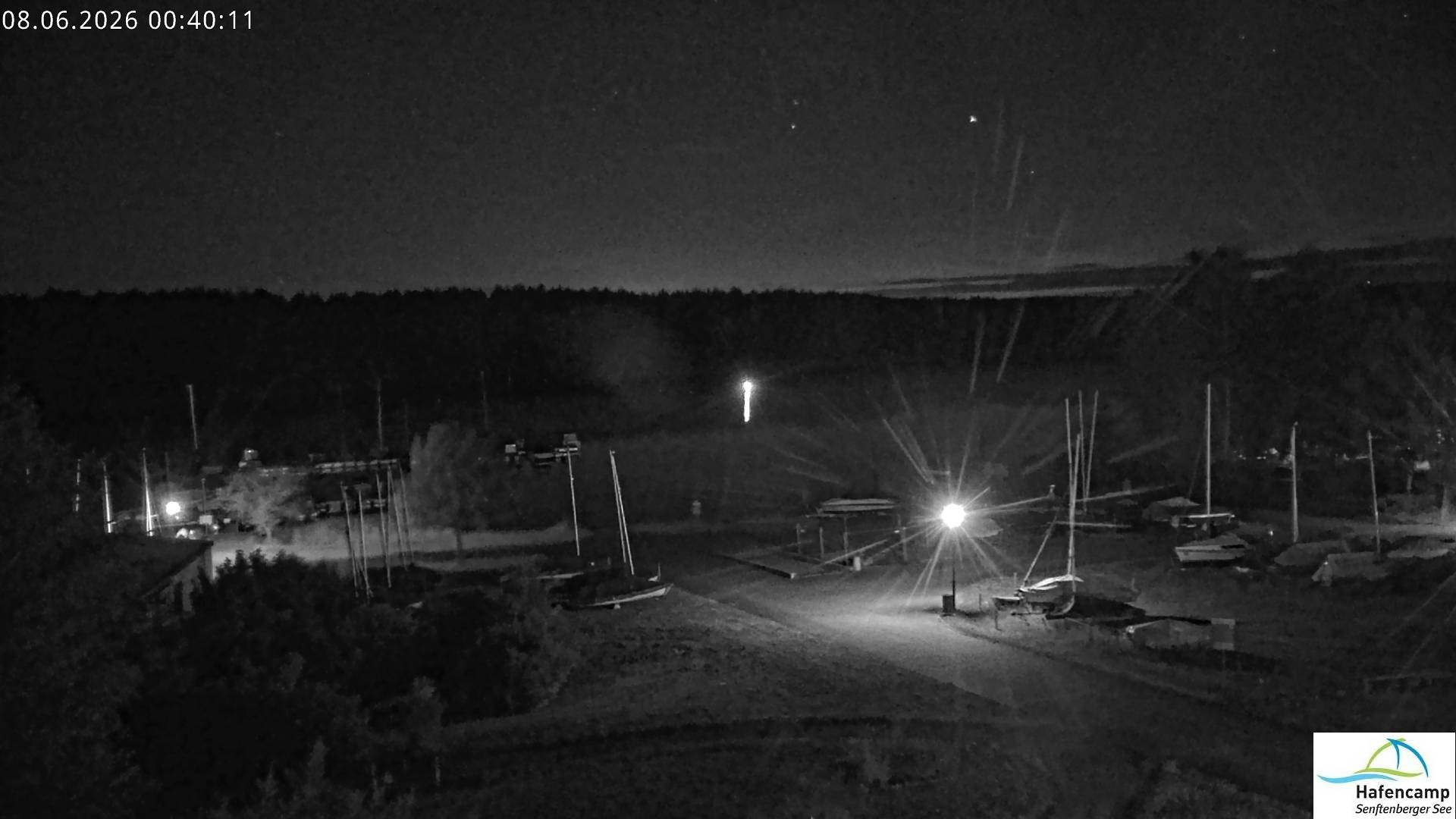 Archiv Foto Webcam Senftenberger See - Hafencamp