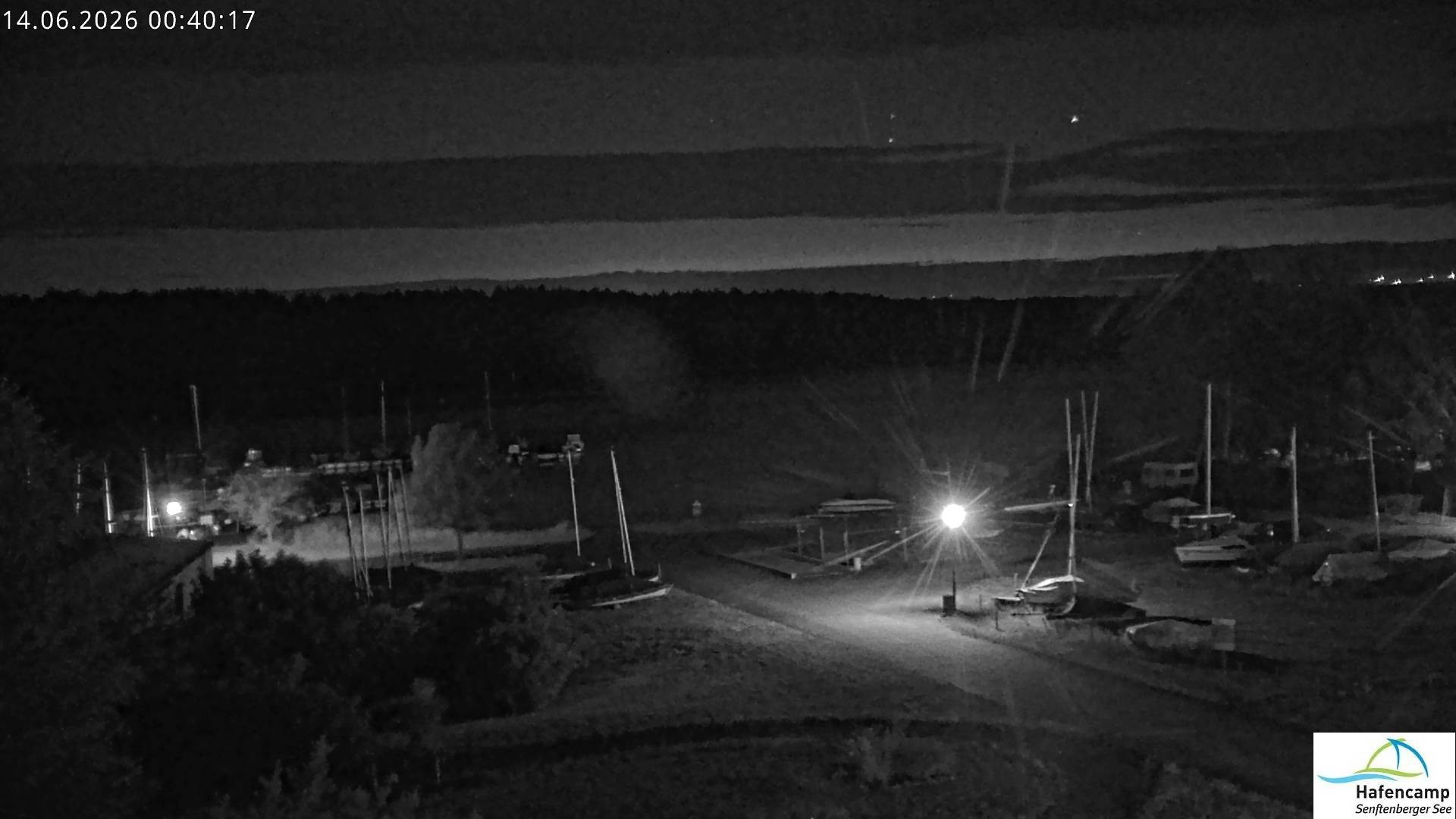 Archiv Foto Webcam Senftenberger See - Hafencamp