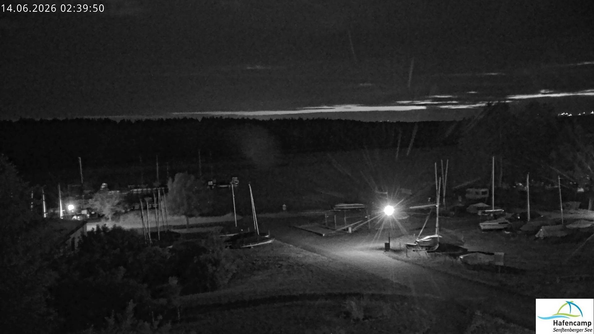 Archiv Foto Webcam Senftenberger See - Hafencamp