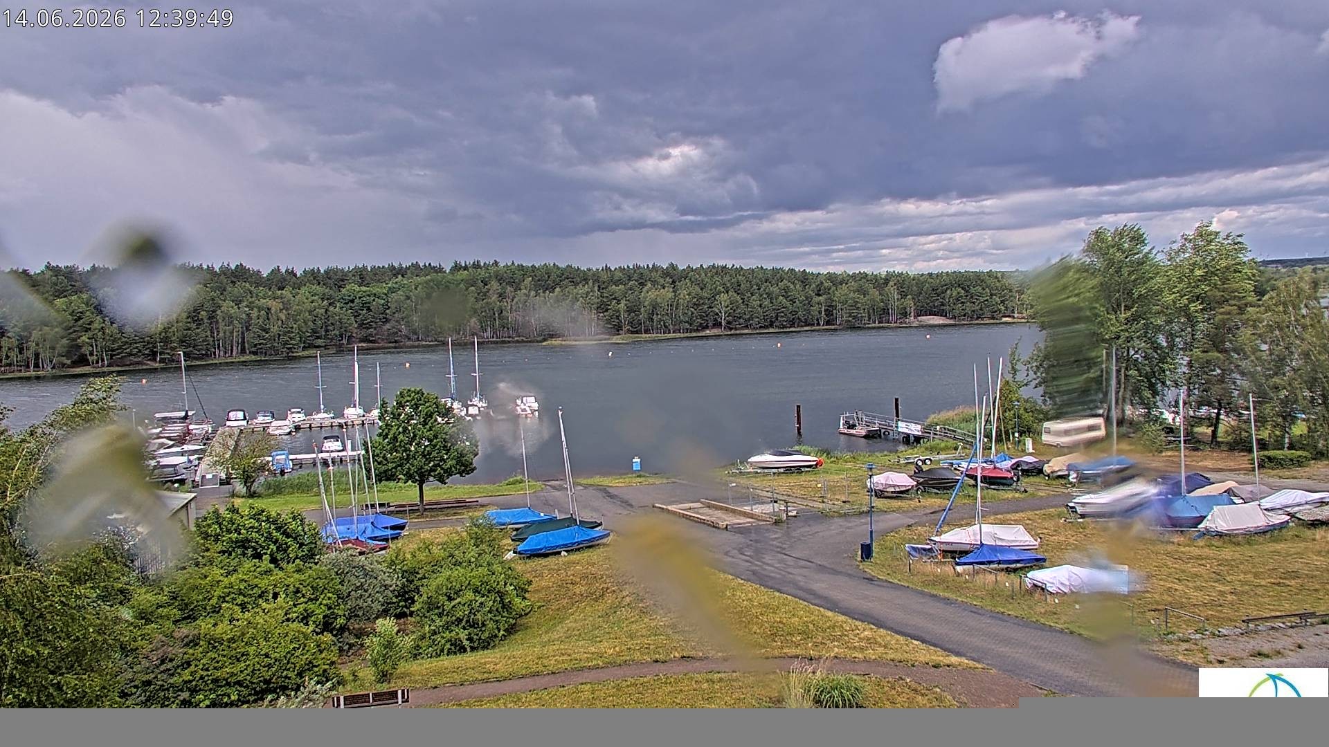 Archiv Foto Webcam Senftenberger See - Hafencamp
