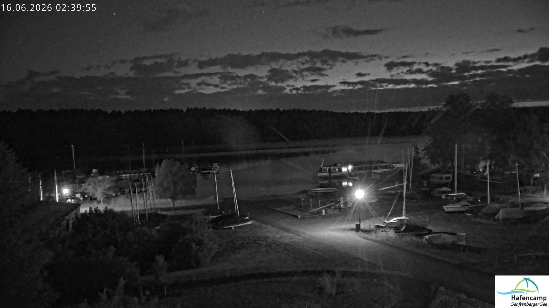 Archiv Foto Webcam Senftenberger See - Hafencamp