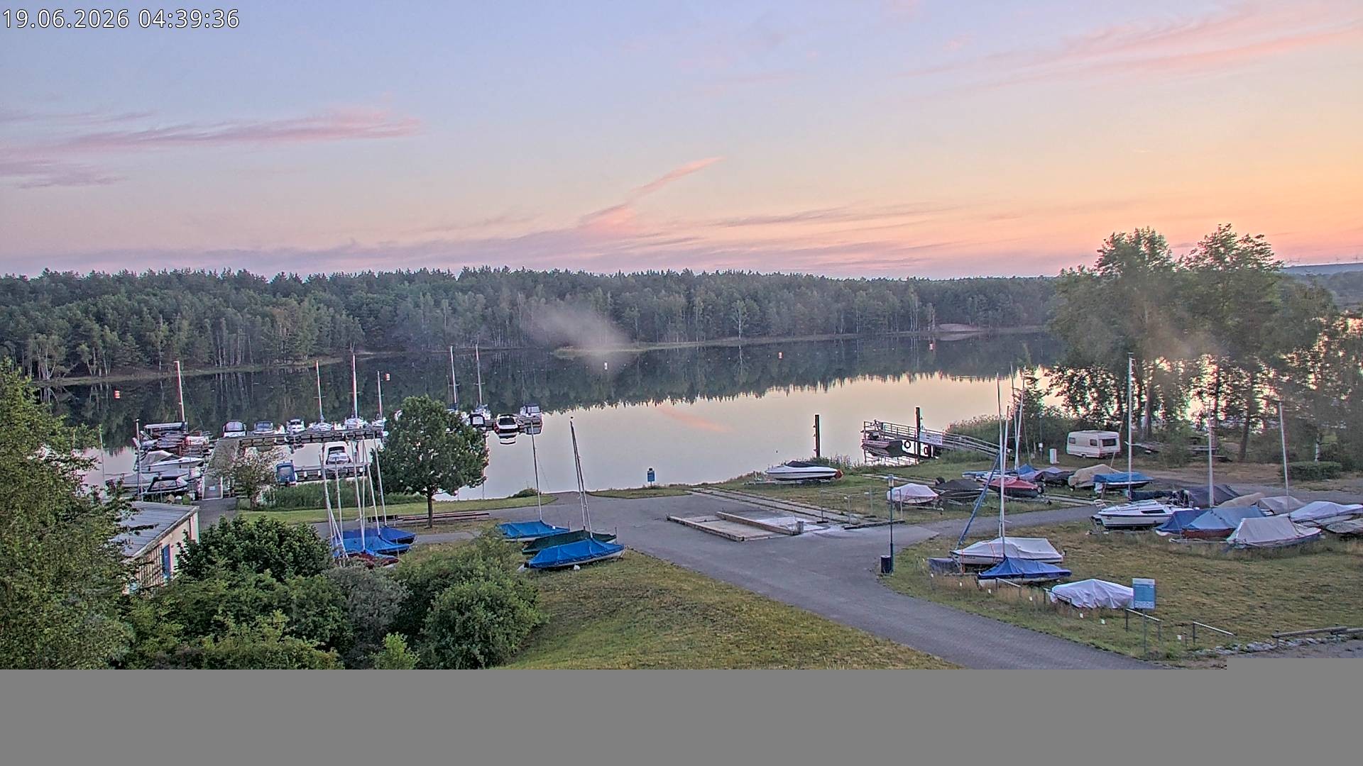 Archiv Foto Webcam Senftenberger See - Hafencamp