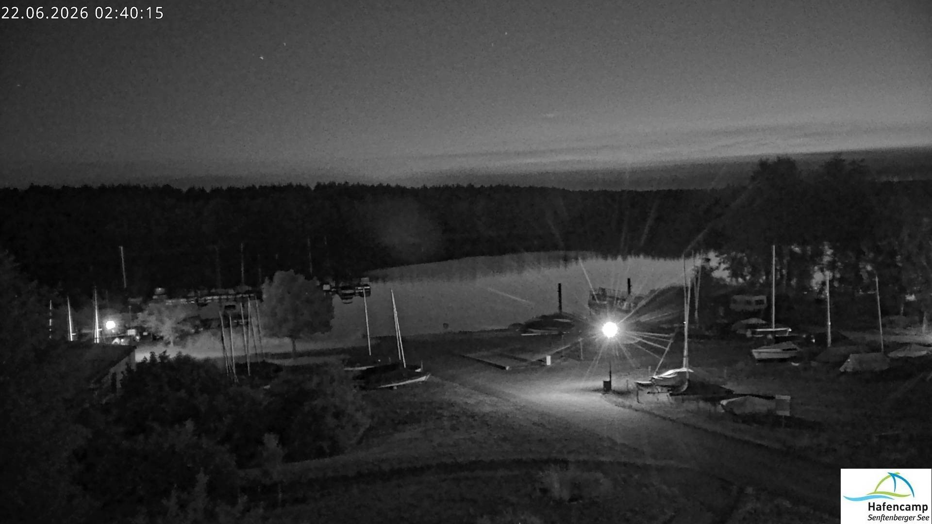 Archiv Foto Webcam Senftenberger See - Hafencamp