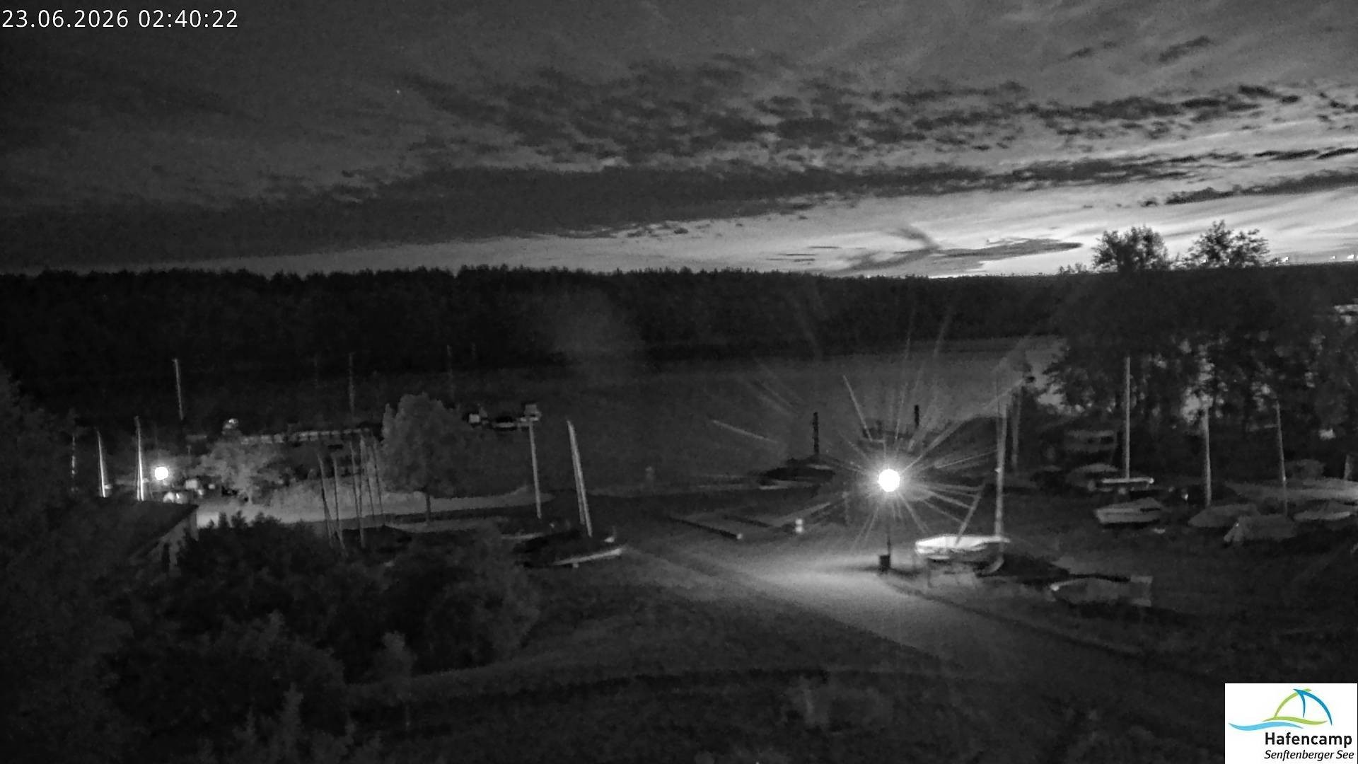 Archiv Foto Webcam Senftenberger See - Hafencamp