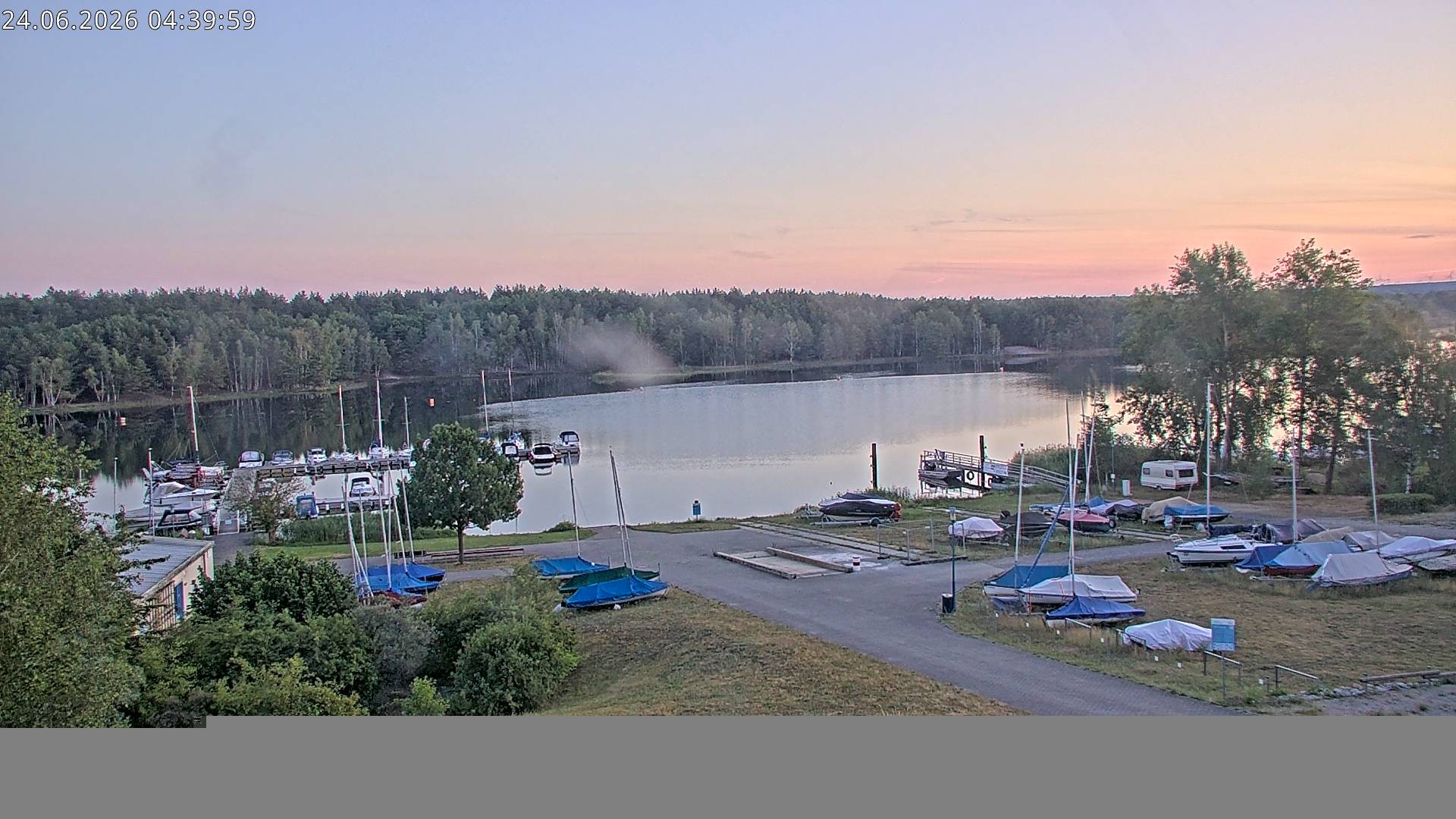 Archiv Foto Webcam Senftenberger See - Hafencamp