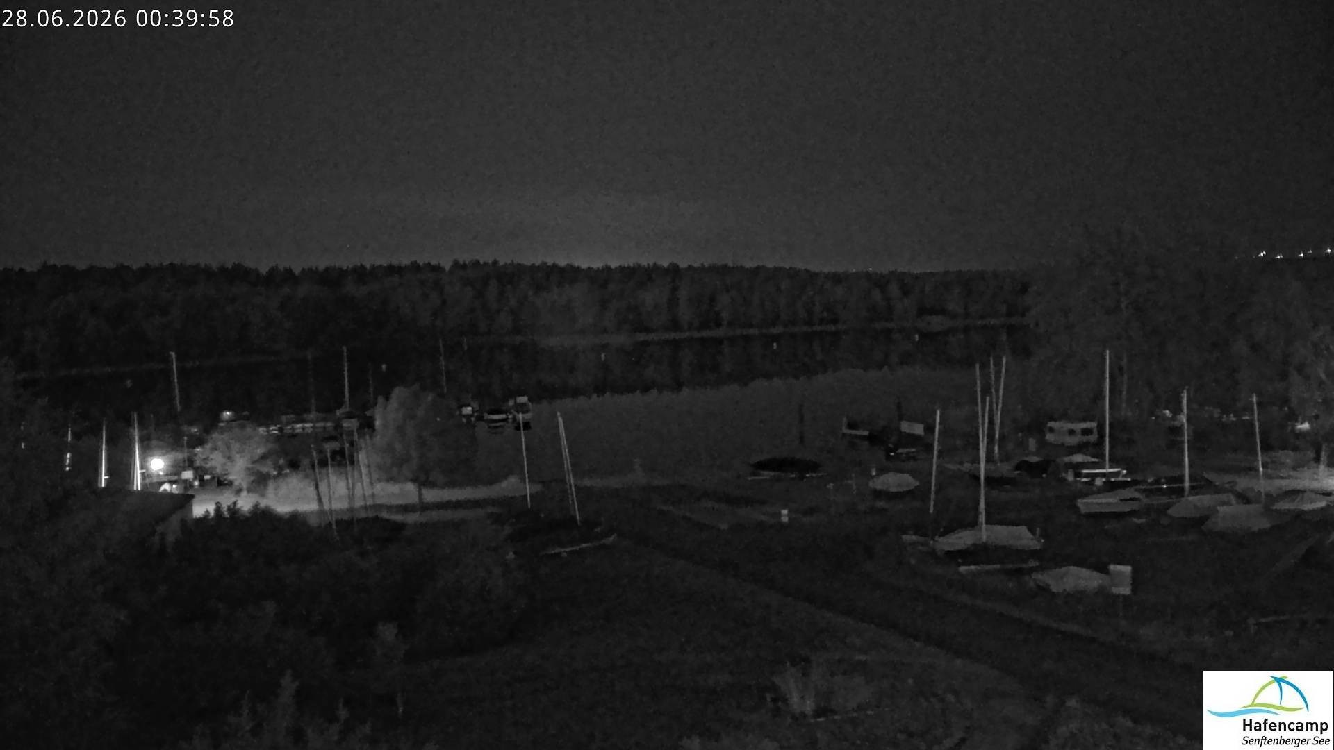 Archiv Foto Webcam Senftenberger See - Hafencamp
