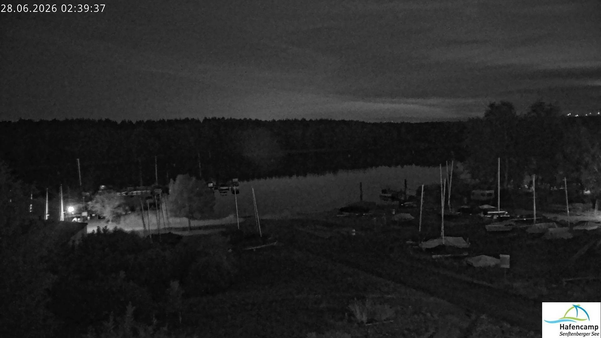 Archiv Foto Webcam Senftenberger See - Hafencamp