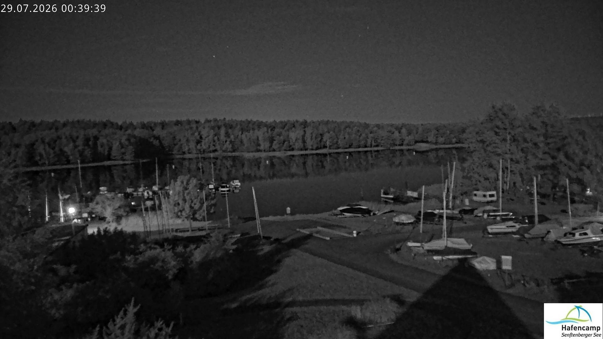 Archiv Foto Webcam Senftenberger See - Hafencamp