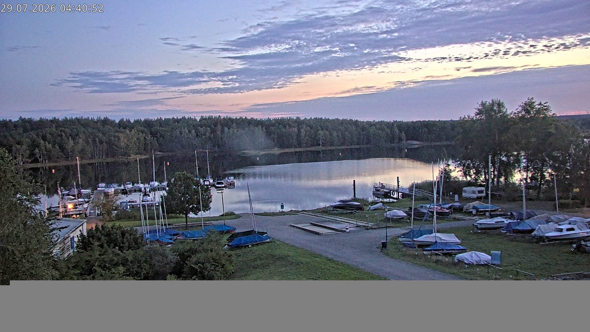 Archiv Foto Webcam Senftenberger See - Hafencamp