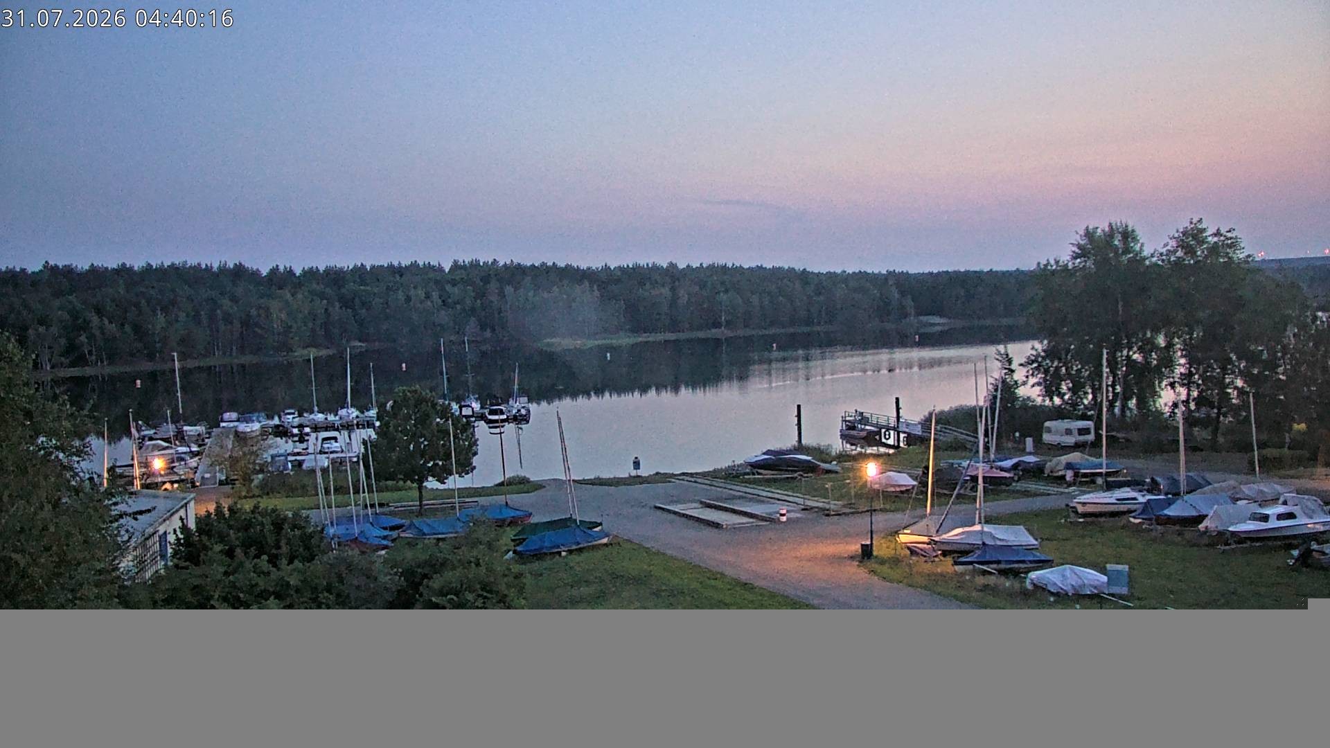 Archiv Foto Webcam Senftenberger See - Hafencamp