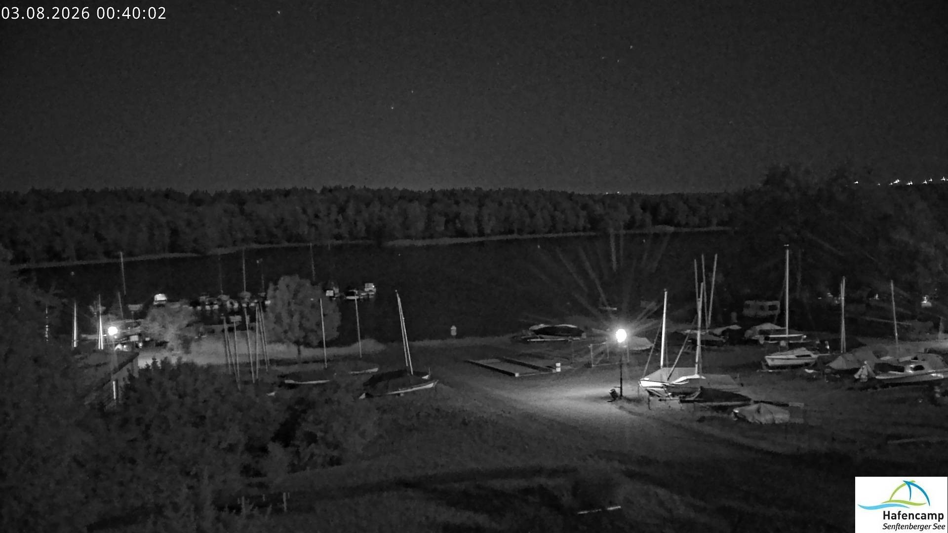 Archiv Foto Webcam Senftenberger See - Hafencamp
