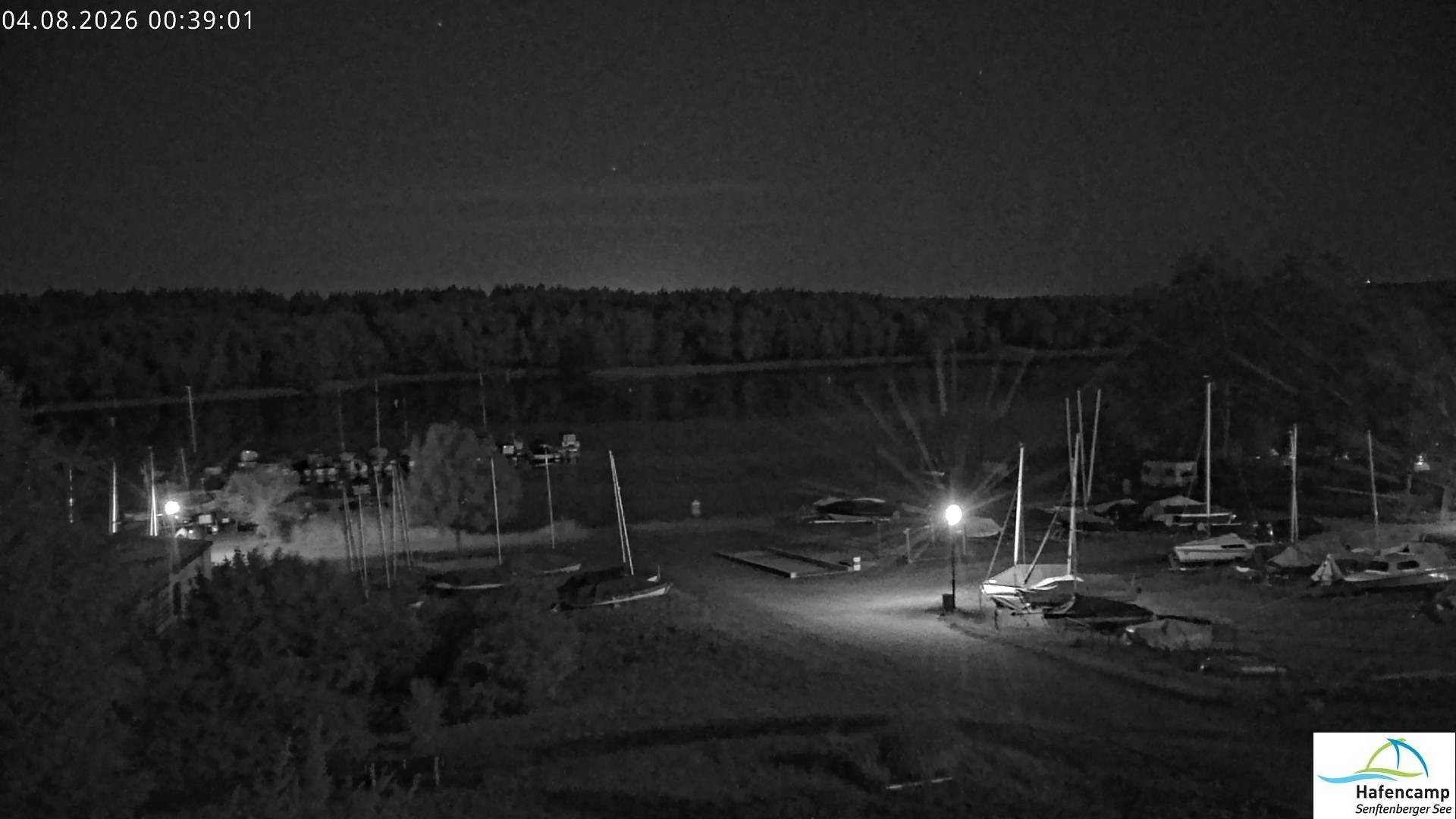 Archiv Foto Webcam Senftenberger See - Hafencamp