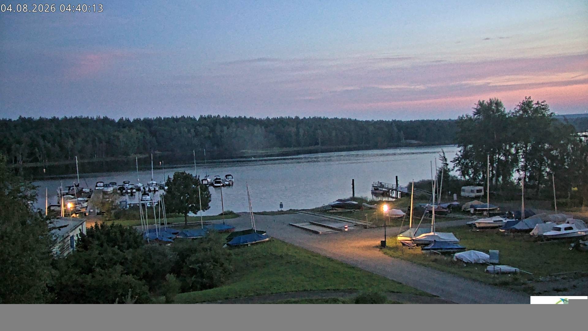Archiv Foto Webcam Senftenberger See - Hafencamp