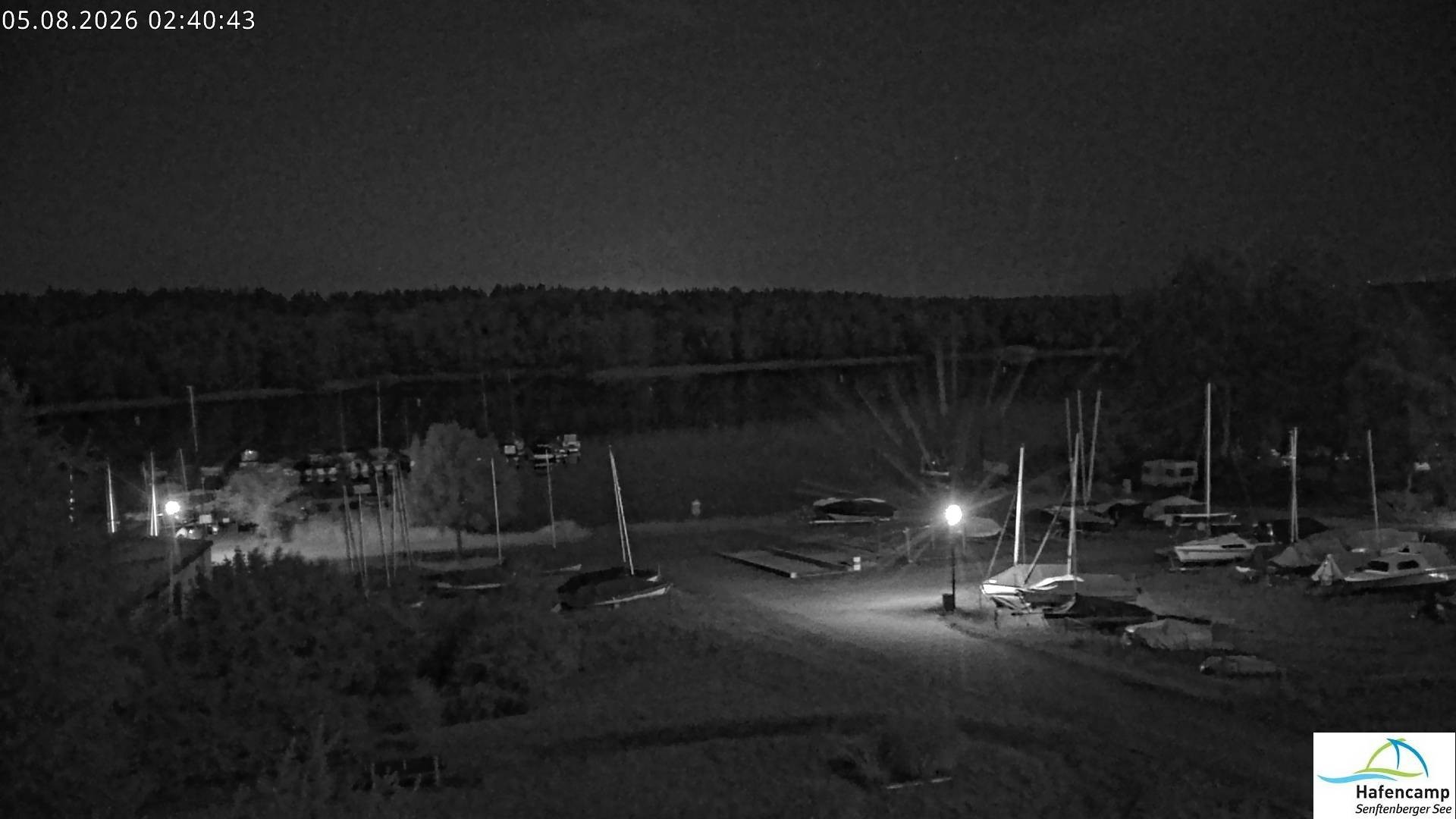 Archiv Foto Webcam Senftenberger See - Hafencamp
