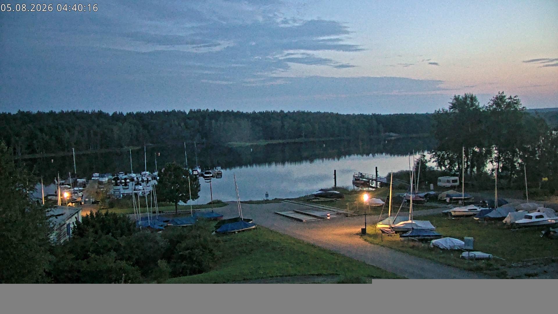 Archiv Foto Webcam Senftenberger See - Hafencamp