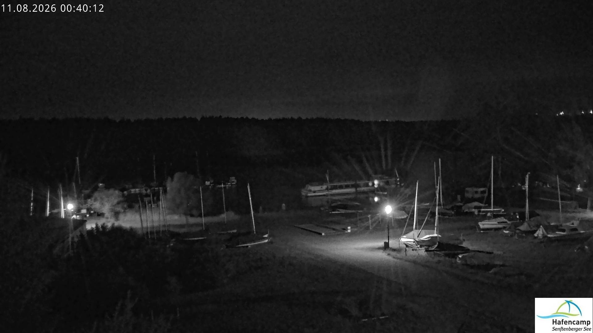 Archiv Foto Webcam Senftenberger See - Hafencamp