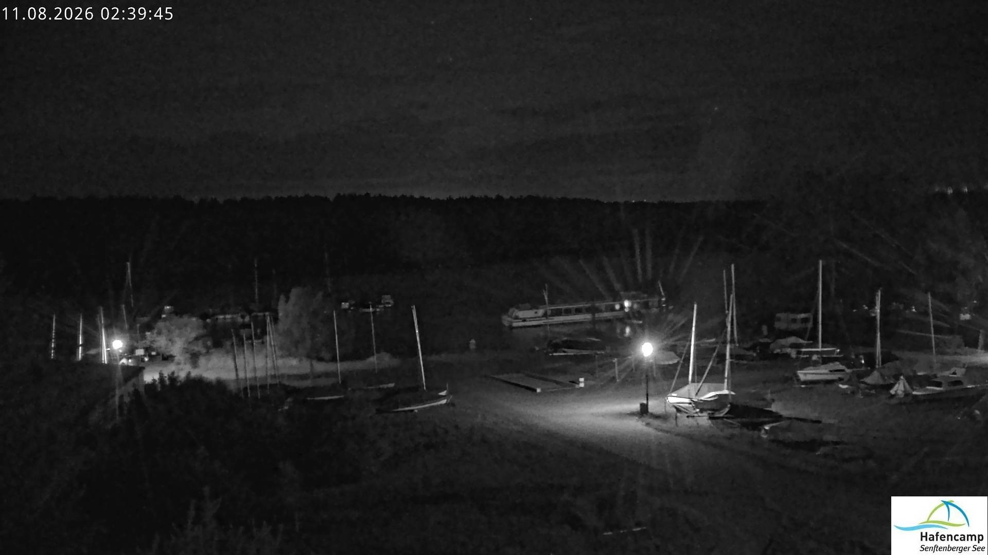 Archiv Foto Webcam Senftenberger See - Hafencamp